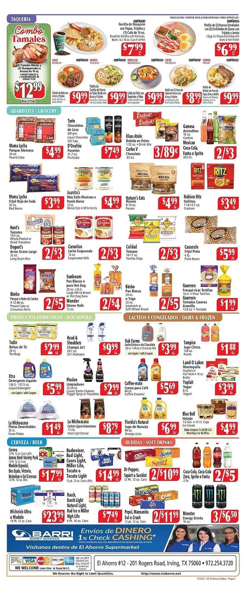 Weekly ad El Ahorro weekly ad from December 17 to December 23 2025 - Page 2