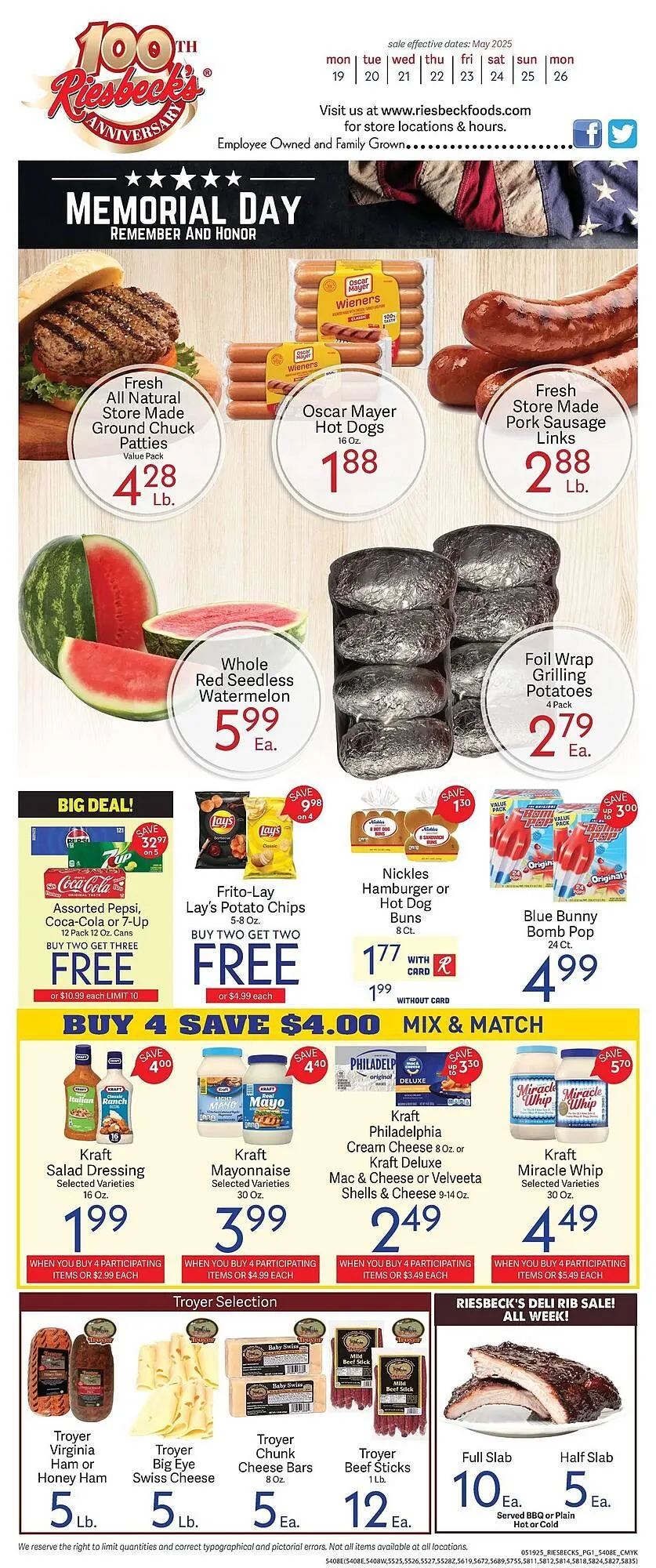 Riesbeck Weekly Ad - 1