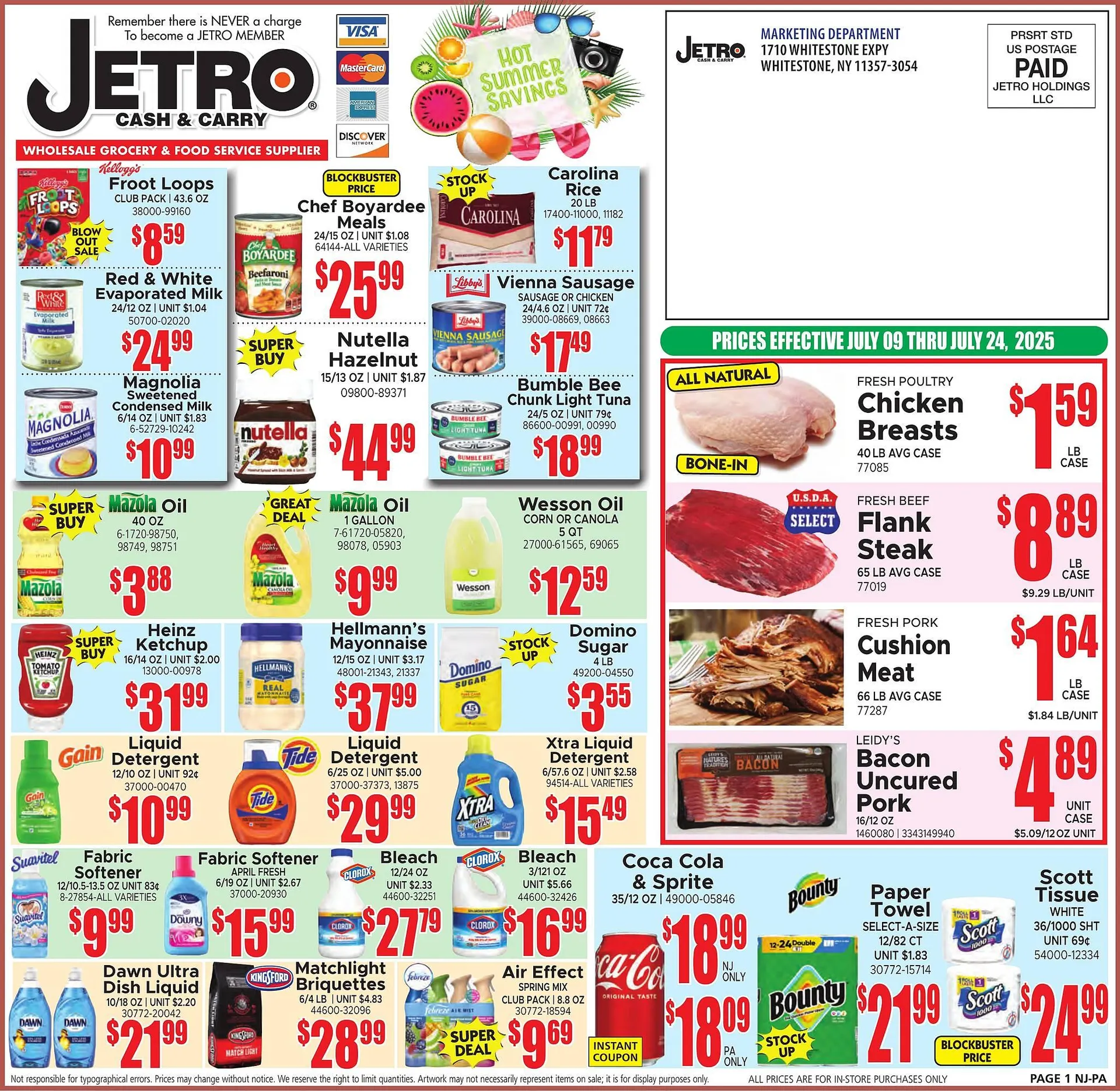 Jetro Weekly Ad - 1