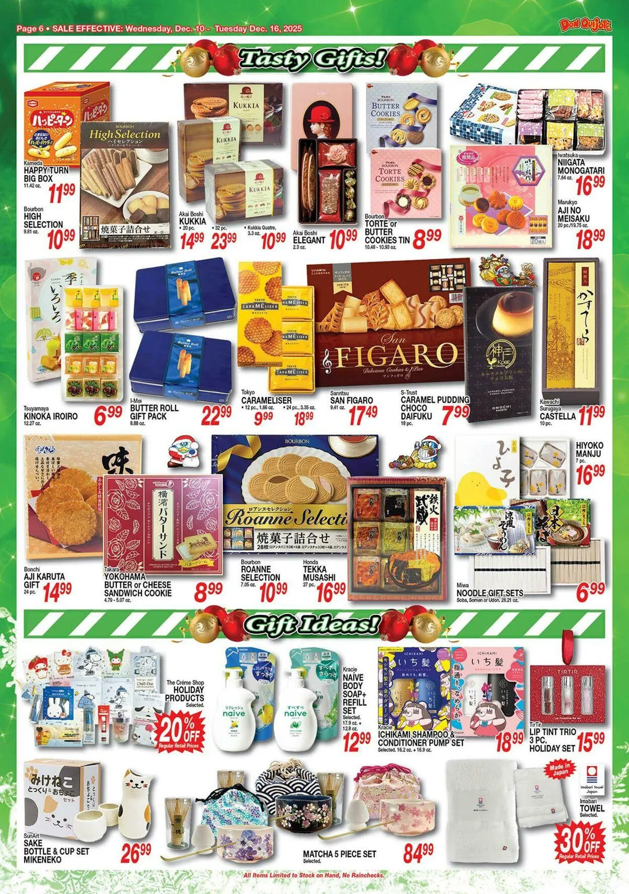 Weekly ad Don Quijote Hawaii from December 10 to December 16 2025 - Page 6