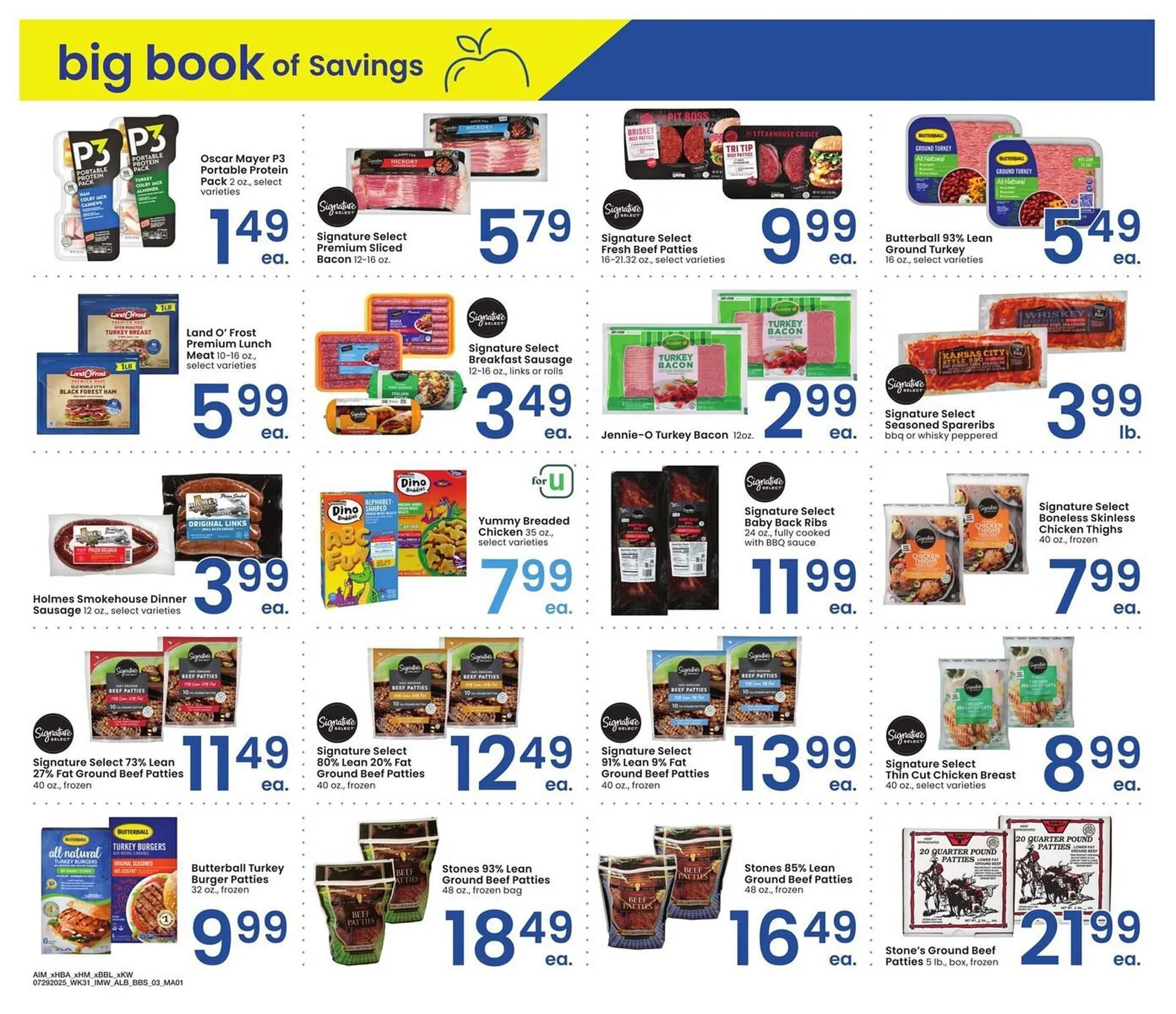 Weekly ad Albertsons Weekly Ad from July 29 to August 25 2025 - Page 3