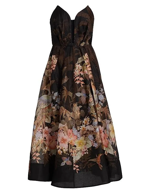 Illuminate Strapless Cocktail Dress