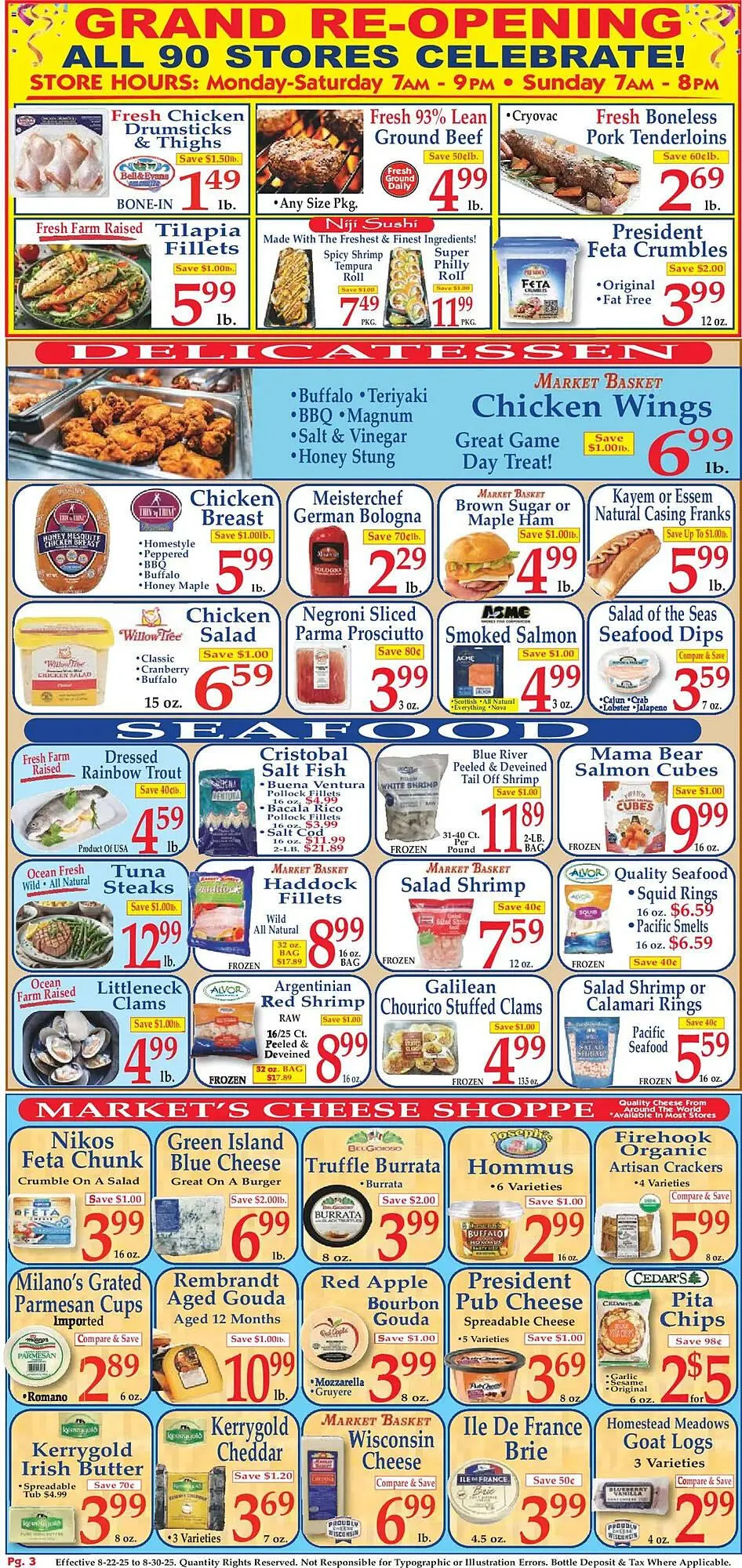 Weekly ad Market Basket Weekly Ad from August 22 to August 30 2025 - Page 3