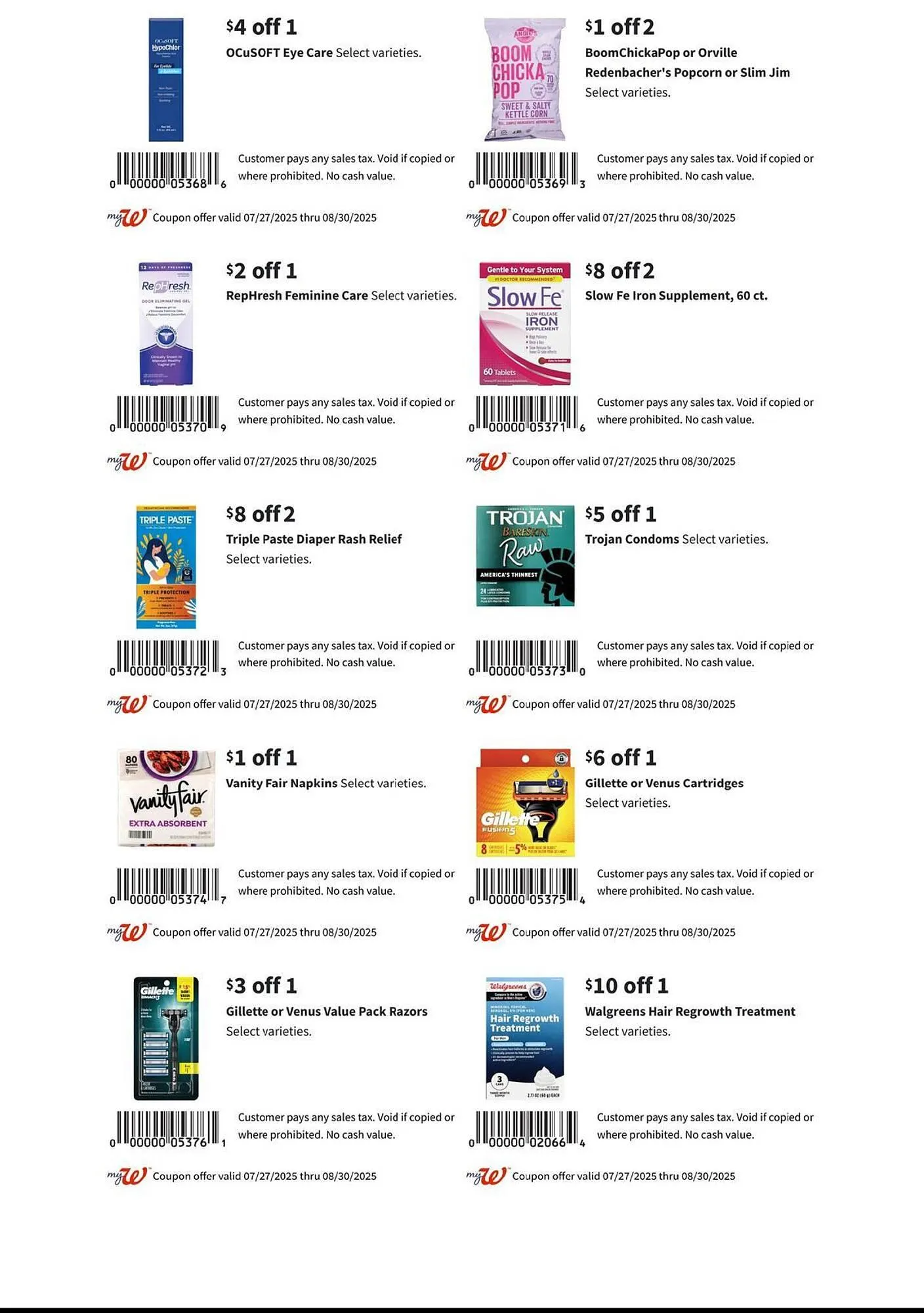 Weekly ad Walgreens Weekly Ad from July 27 to August 30 2025 - Page 4