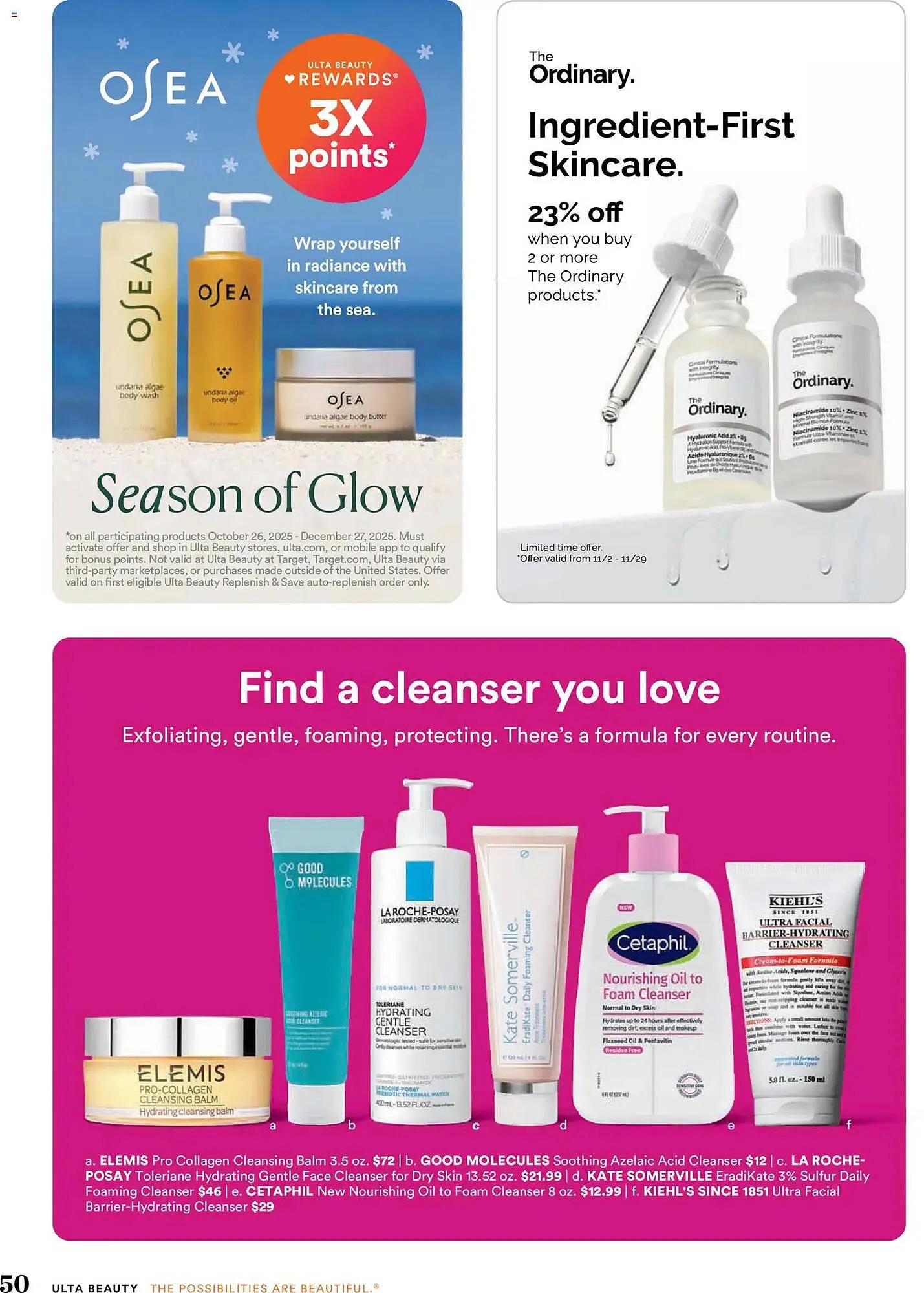 Weekly ad Ulta Beauty weekly ad from October 26 to November 22 2025 - Page 50