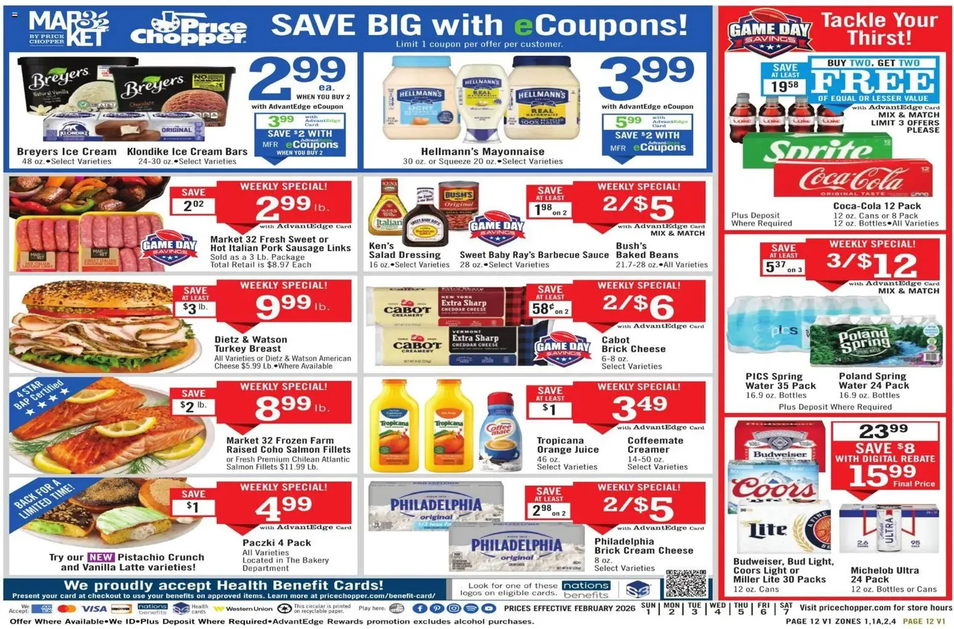 Weekly ad Price Chopper weekly ad from February 1 to February 8 2026 - Page 12