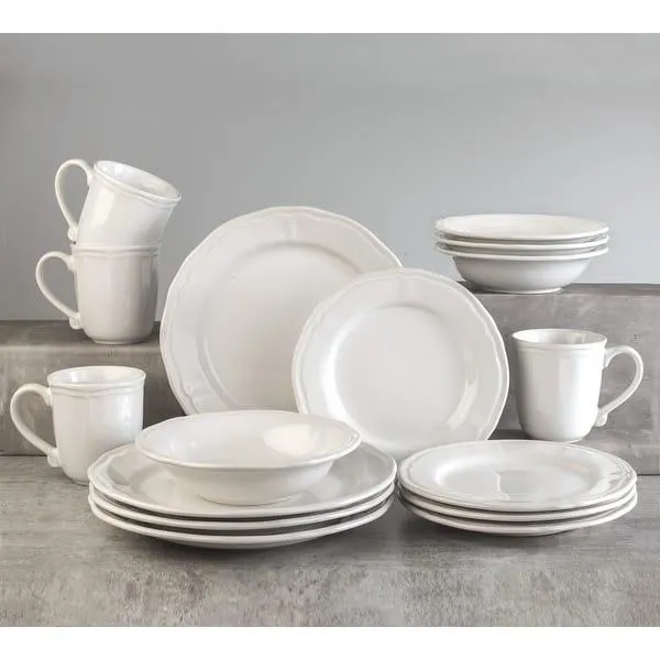 Euro Ceramica Siena 16 Piece Dinnerware Set