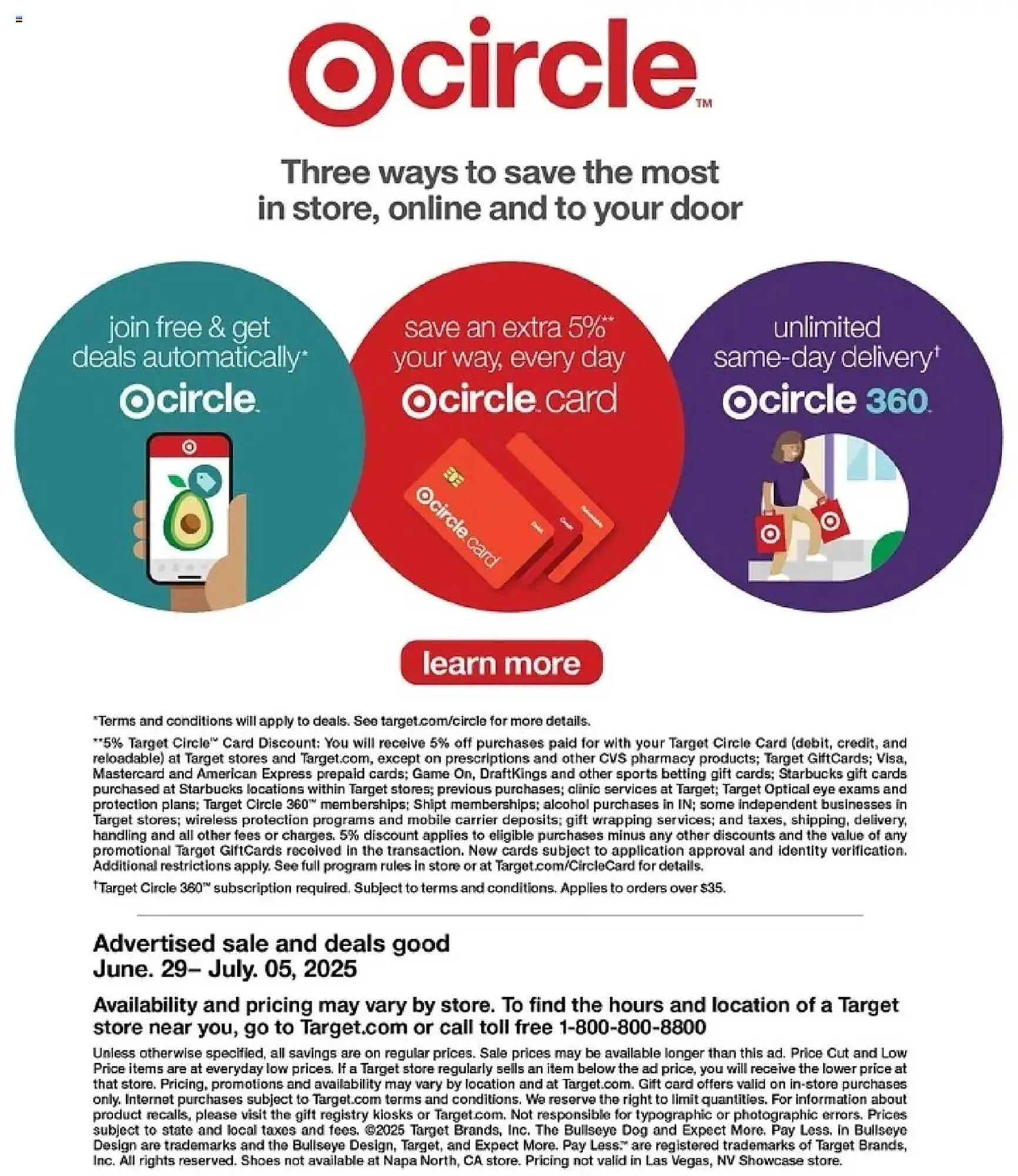 Weekly ad Target Weekly Ad from June 29 to July 6 2025 - Page 40