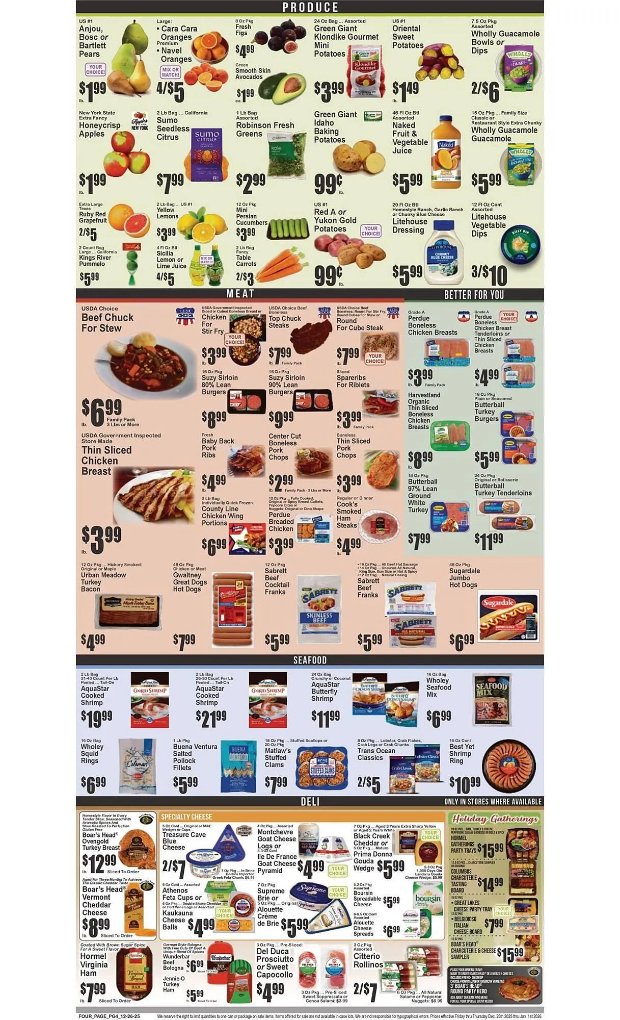 Weekly ad Food Universe circular from December 26 to January 1 2026 - Page 5