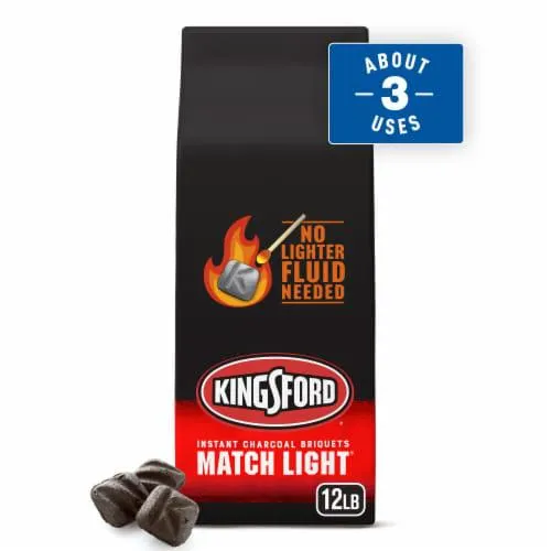 Kingsford Match Light Instant BBQ Charcoal Briquettes