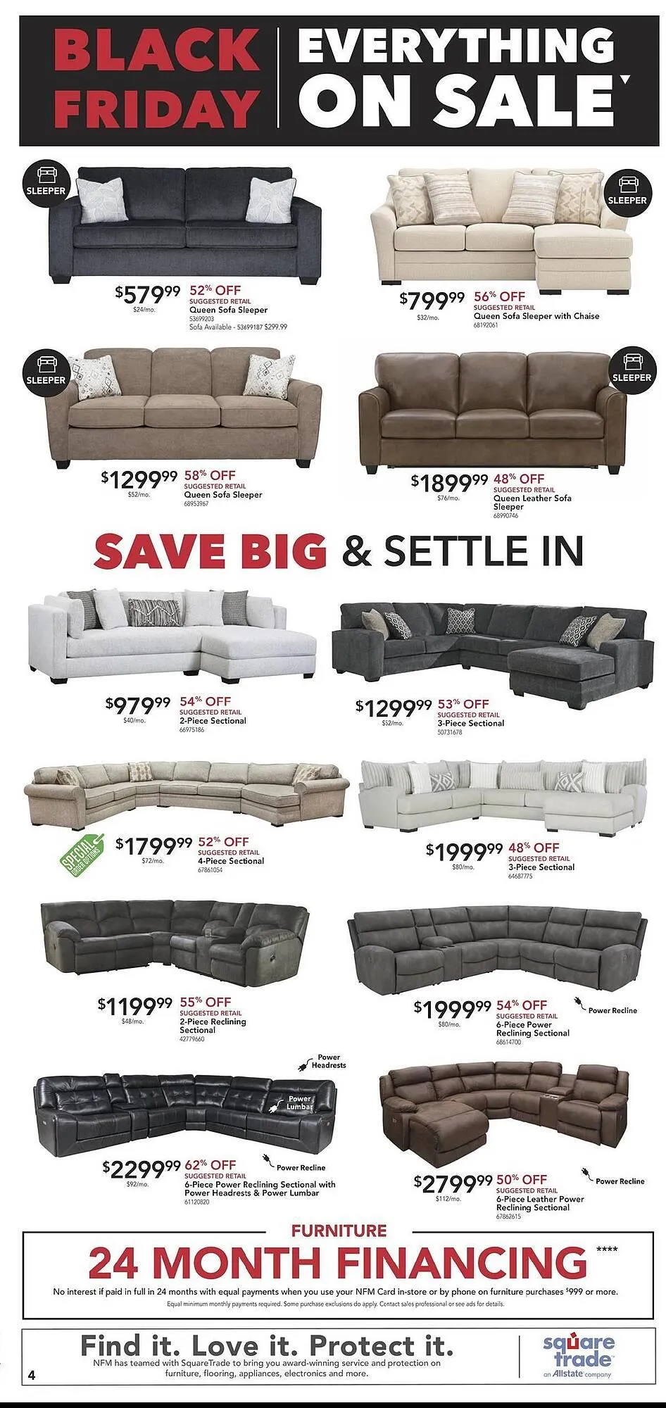 Weekly ad Nebraska Furniture Mart weekly ad from November 12 to December 2 2025 - Page 4