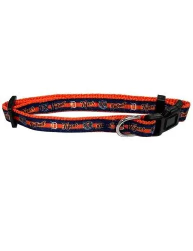 Pets First MLB Dog Collar, Detroit Tigers, Small