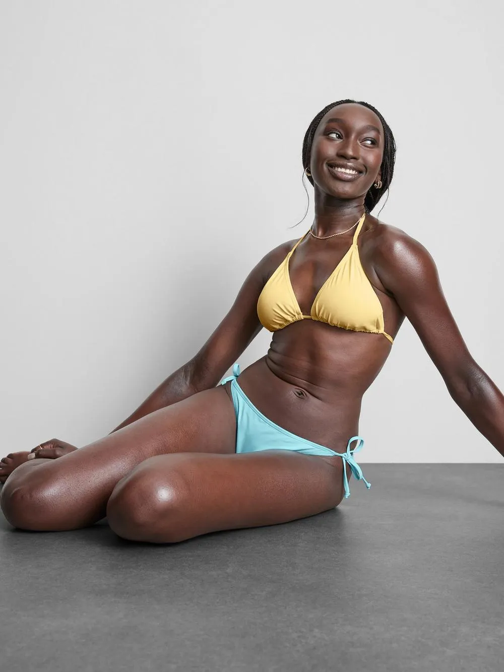 2pk Tie-Side Bikini Bottoms