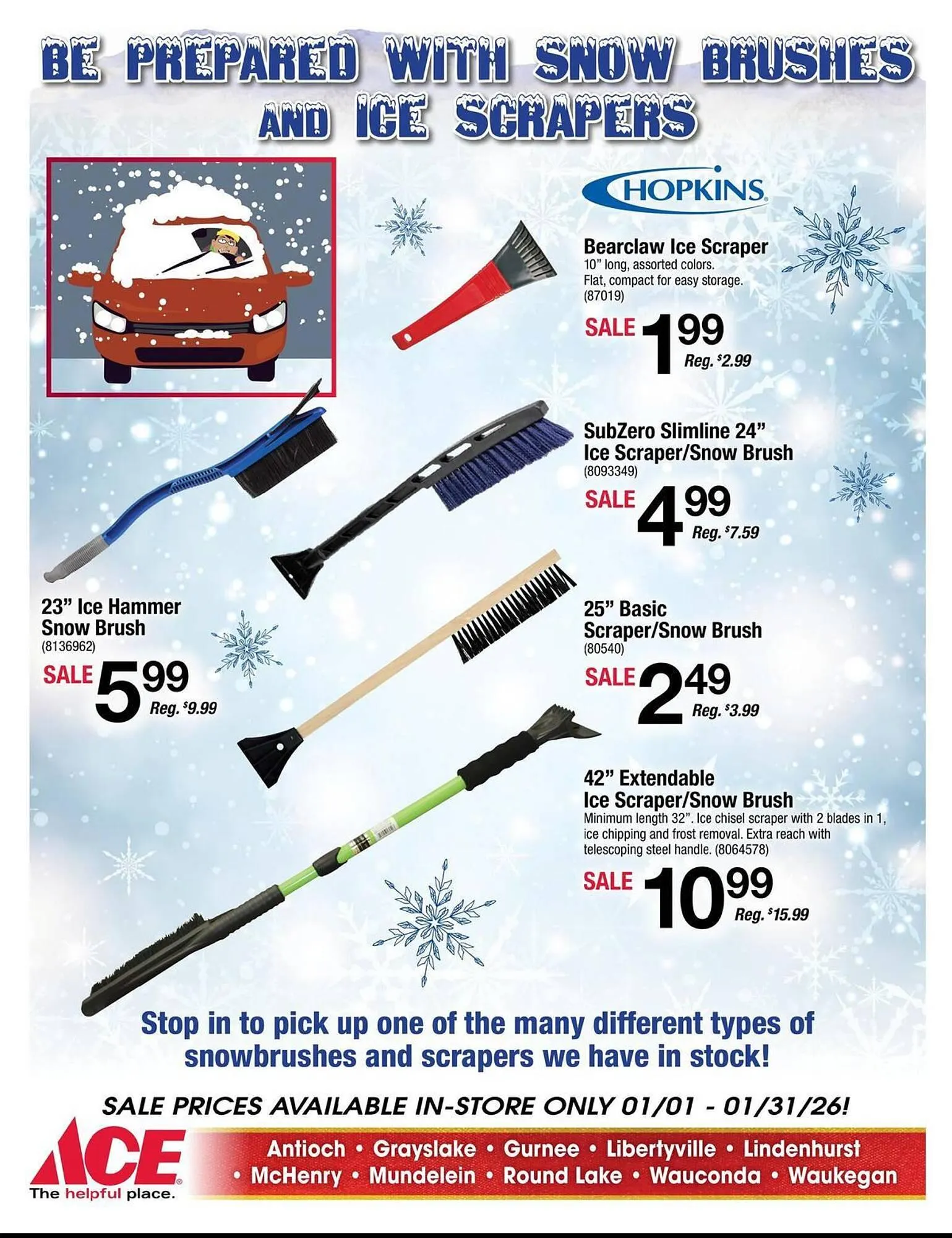 Weekly ad Ace Hardware flyer from January 1 to January 31 2026 - Page 11
