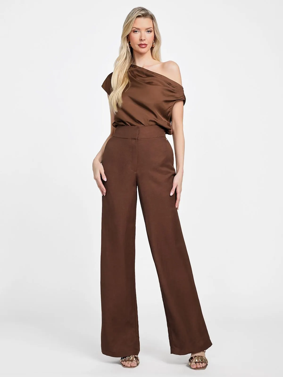 Eco Greta Linen-Blend Pant