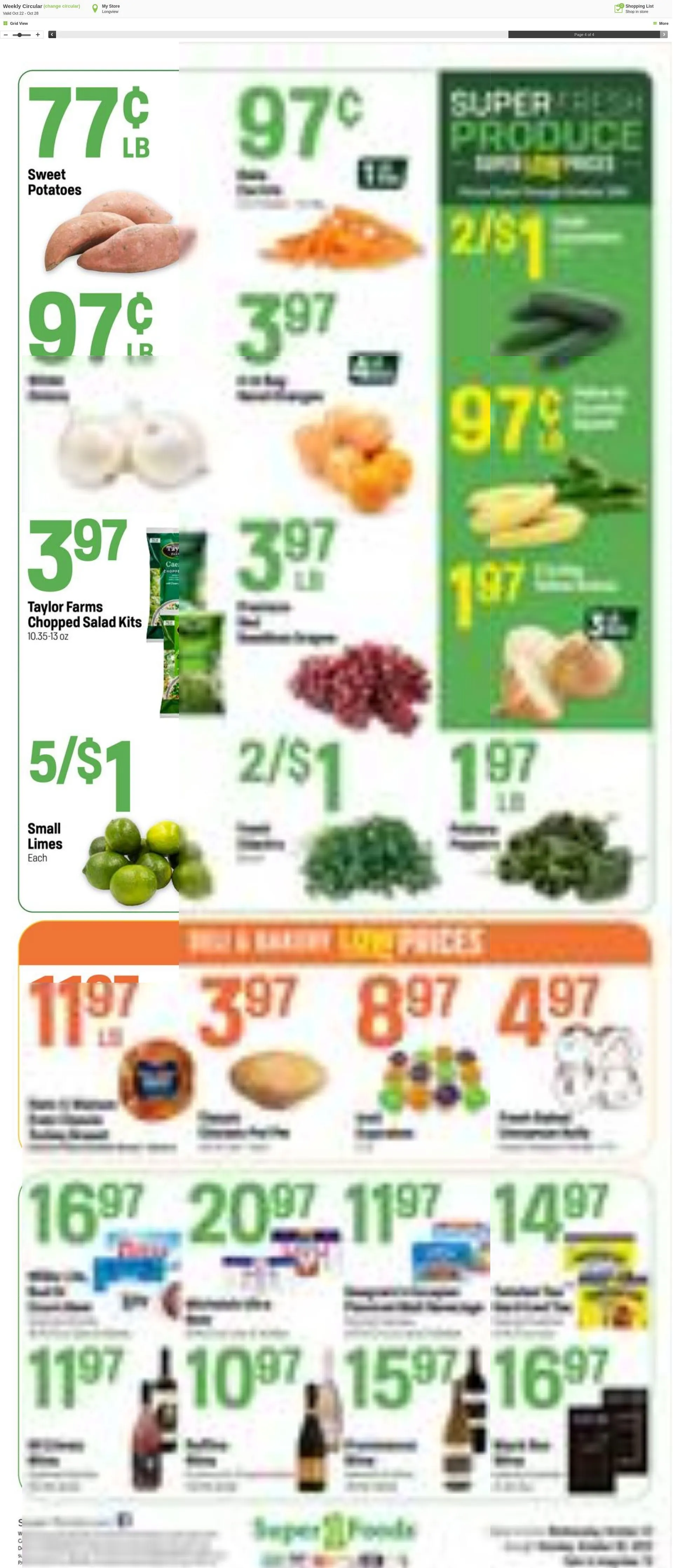 Weekly ad Super1Foods from October 22 to October 28 2025 - Page 4