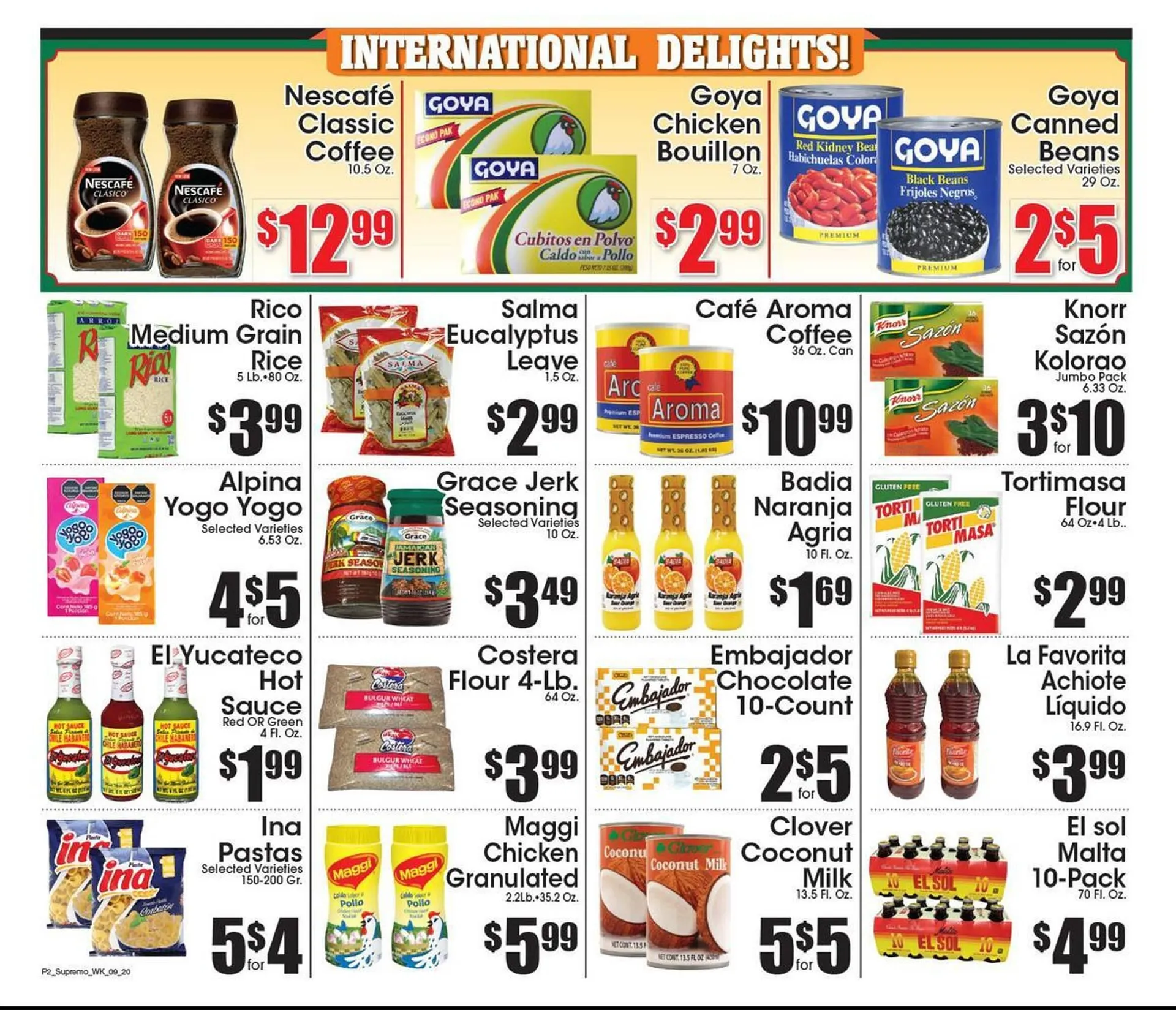 Weekly ad Supremo Foods Inc weekly ad from September 20 to September 26 2025 - Page 2