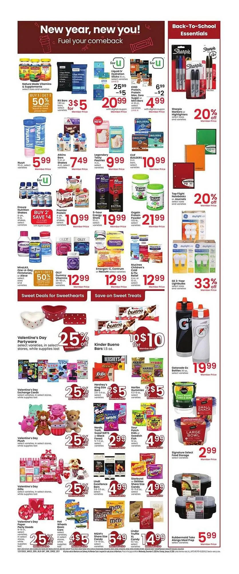 Weekly ad Albertsons weekly ad from December 31 to January 13 2026 - Page 2