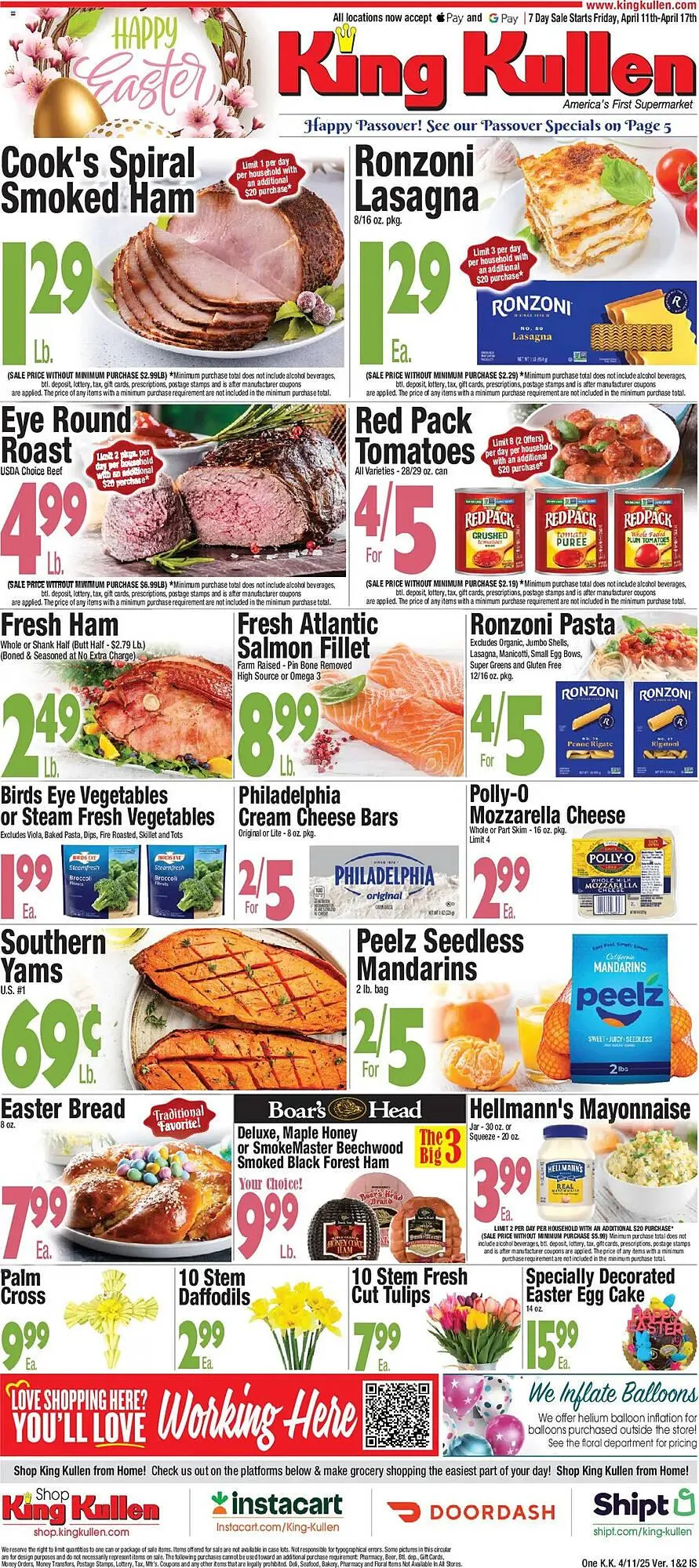 King Kullen Weekly Ad - 1
