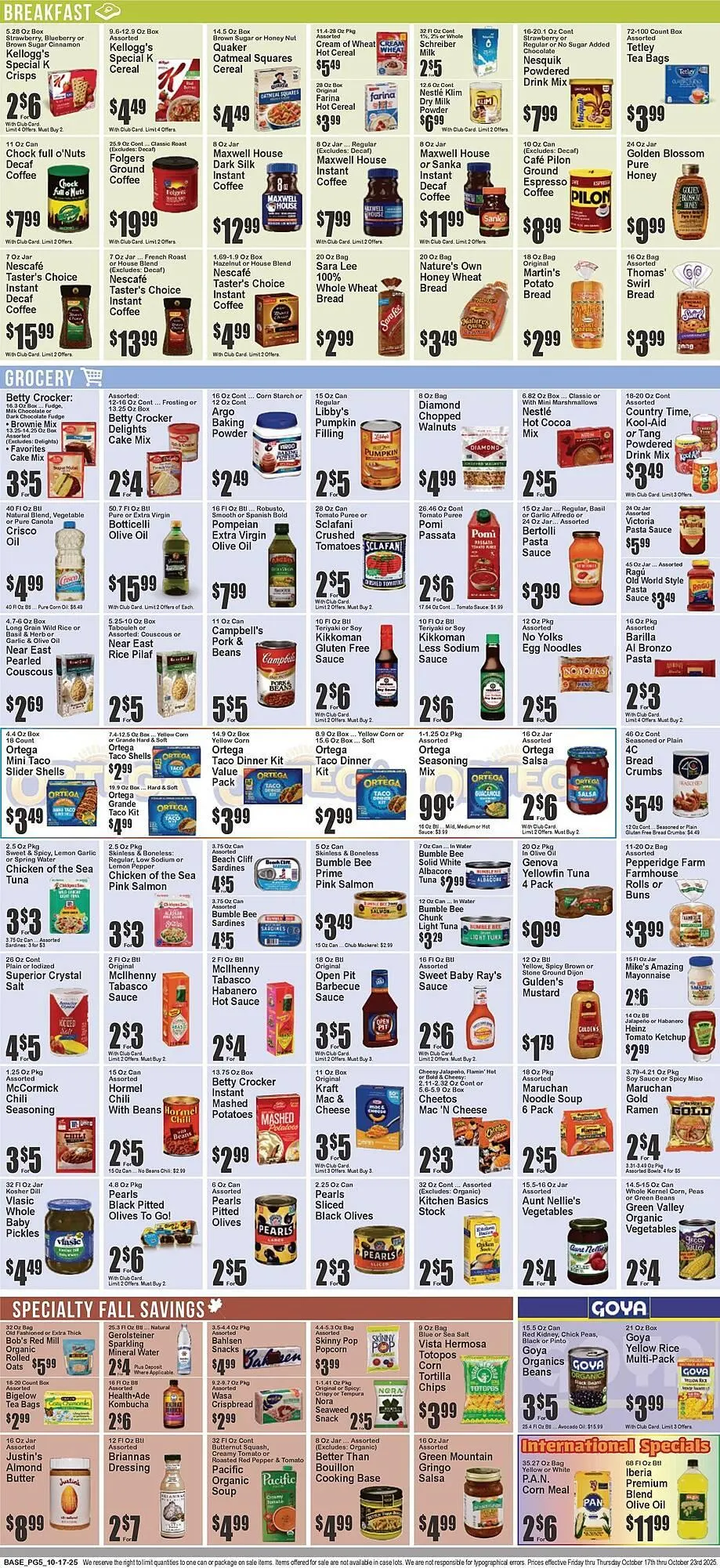 Weekly ad The Food Emporium circular from October 17 to October 23 2025 - Page 6