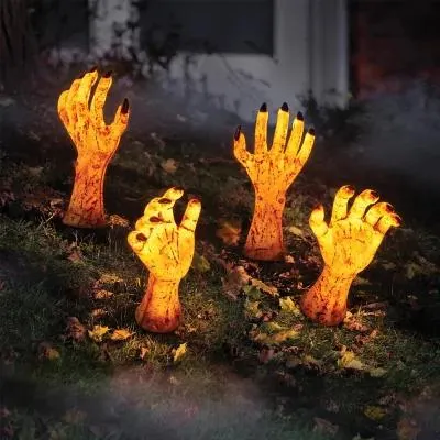 Member's Mark Zombie Hand Stake Lights, Set of 4