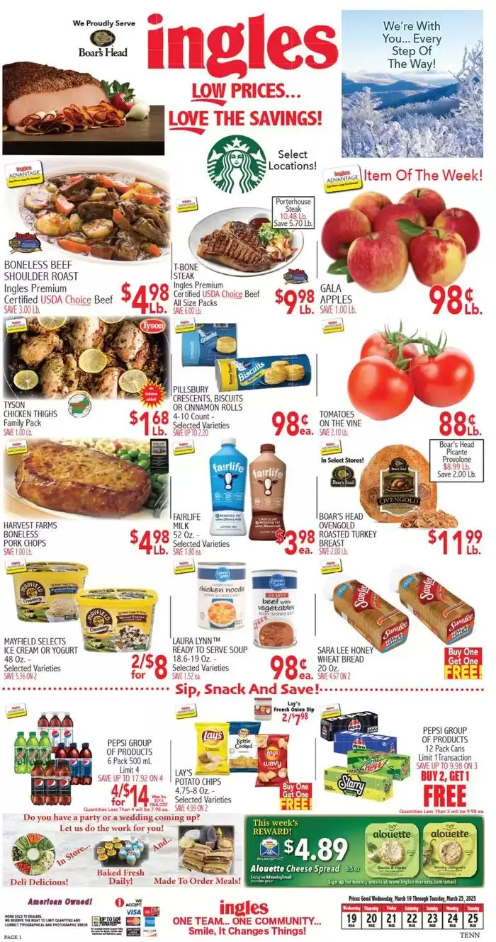 Weekly ad Current deals and offers from March 19 to March 25 2025 - Page 1