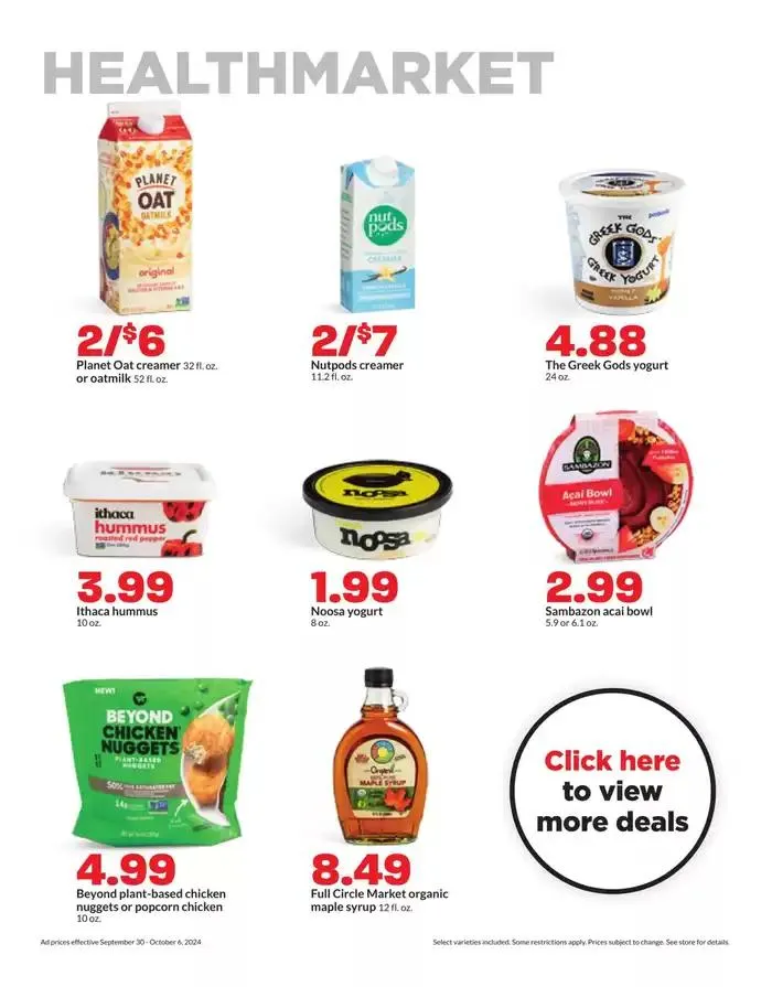 Weekly ad Top offers for smart savers from September 30 to October 6 2024 - Page 25