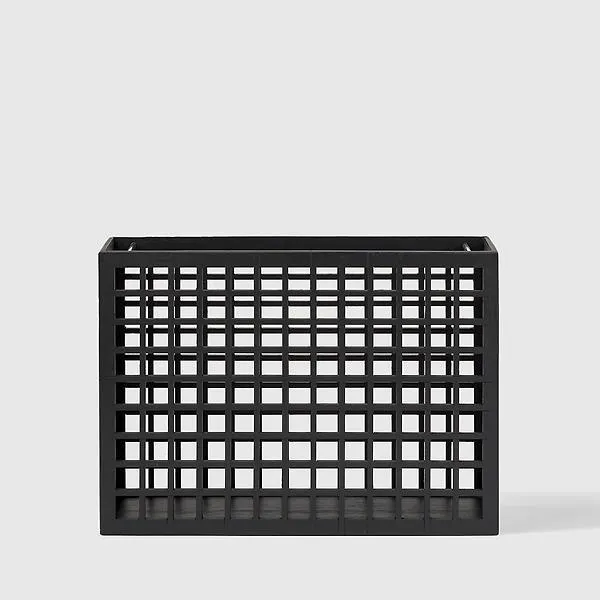 Marie Kondo Shoji Black Bamboo Desktop File