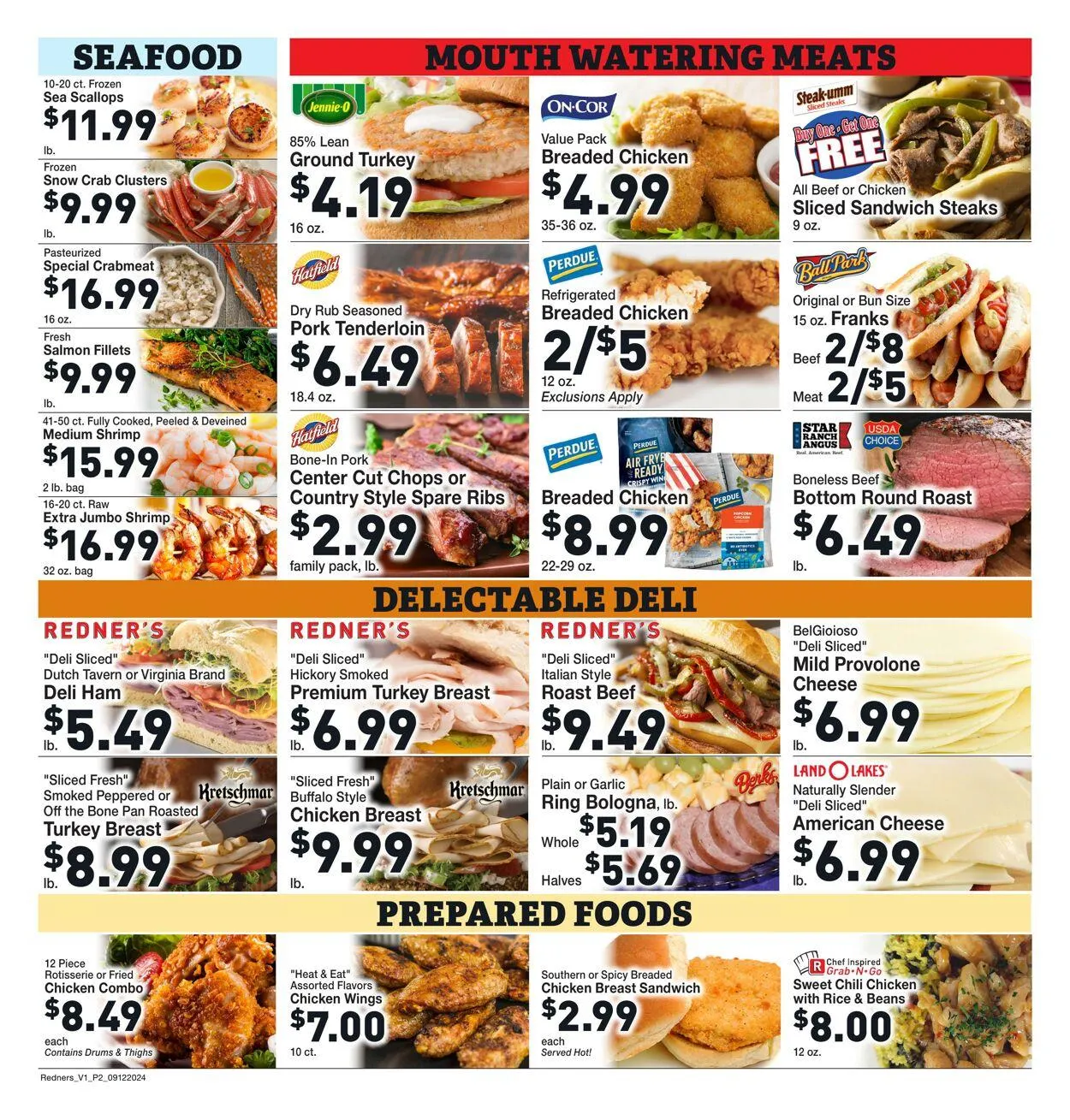 Weekly ad Redner’s Warehouse Market Current weekly ad from September 12 to September 18 2024 - Page 4