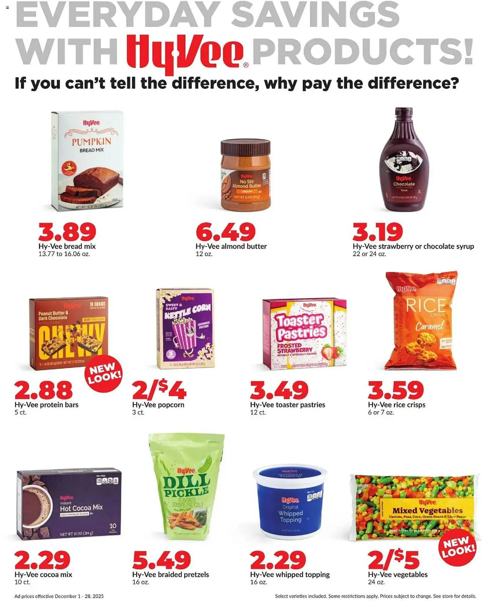 Weekly ad Hy-Vee weekly ad from December 1 to December 28 2025 - Page 6