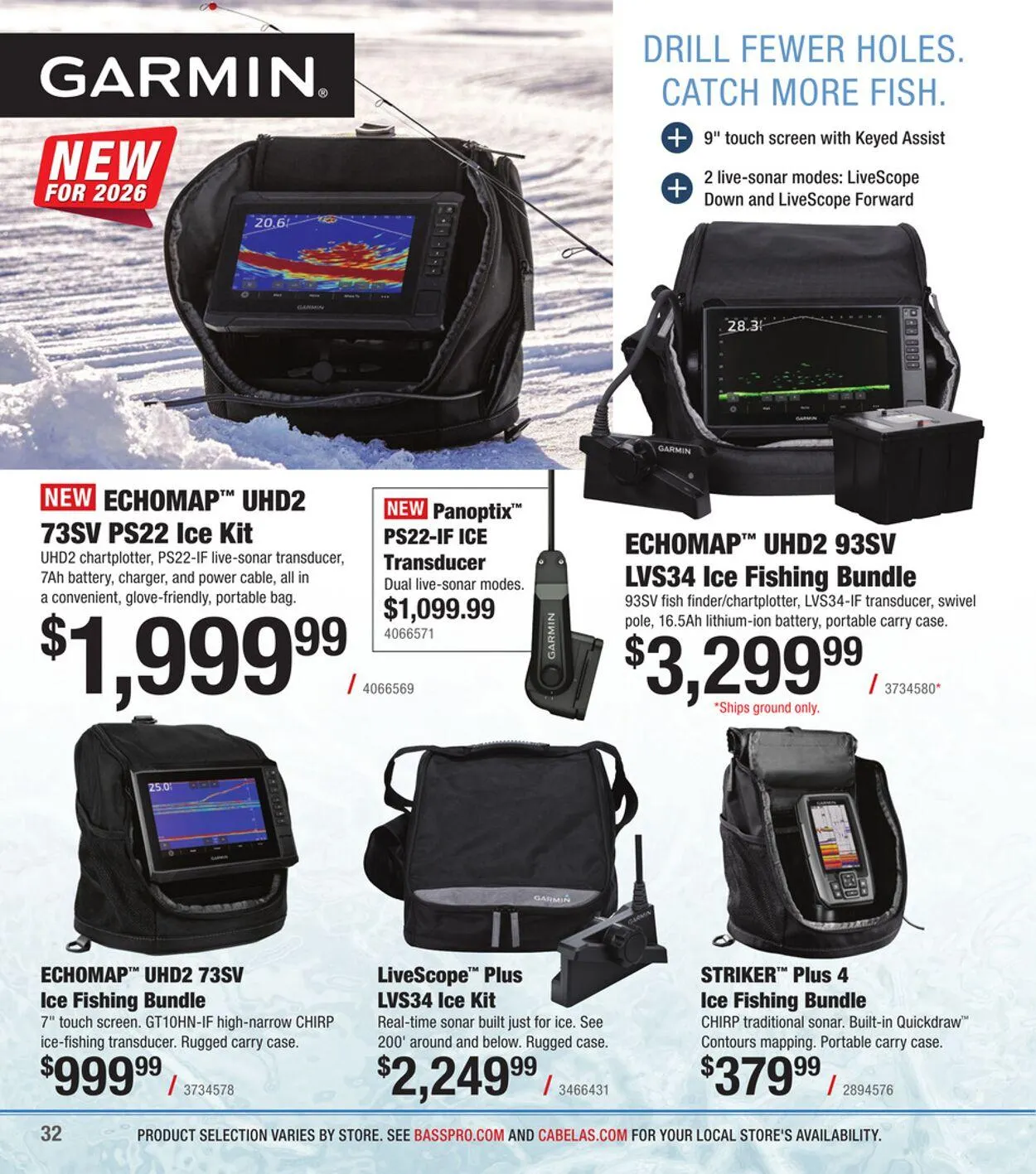 Weekly promotion Cabela's Current weekly ad spanning from November 30 to December 14 2025 - Page 32 for Catalogue 365