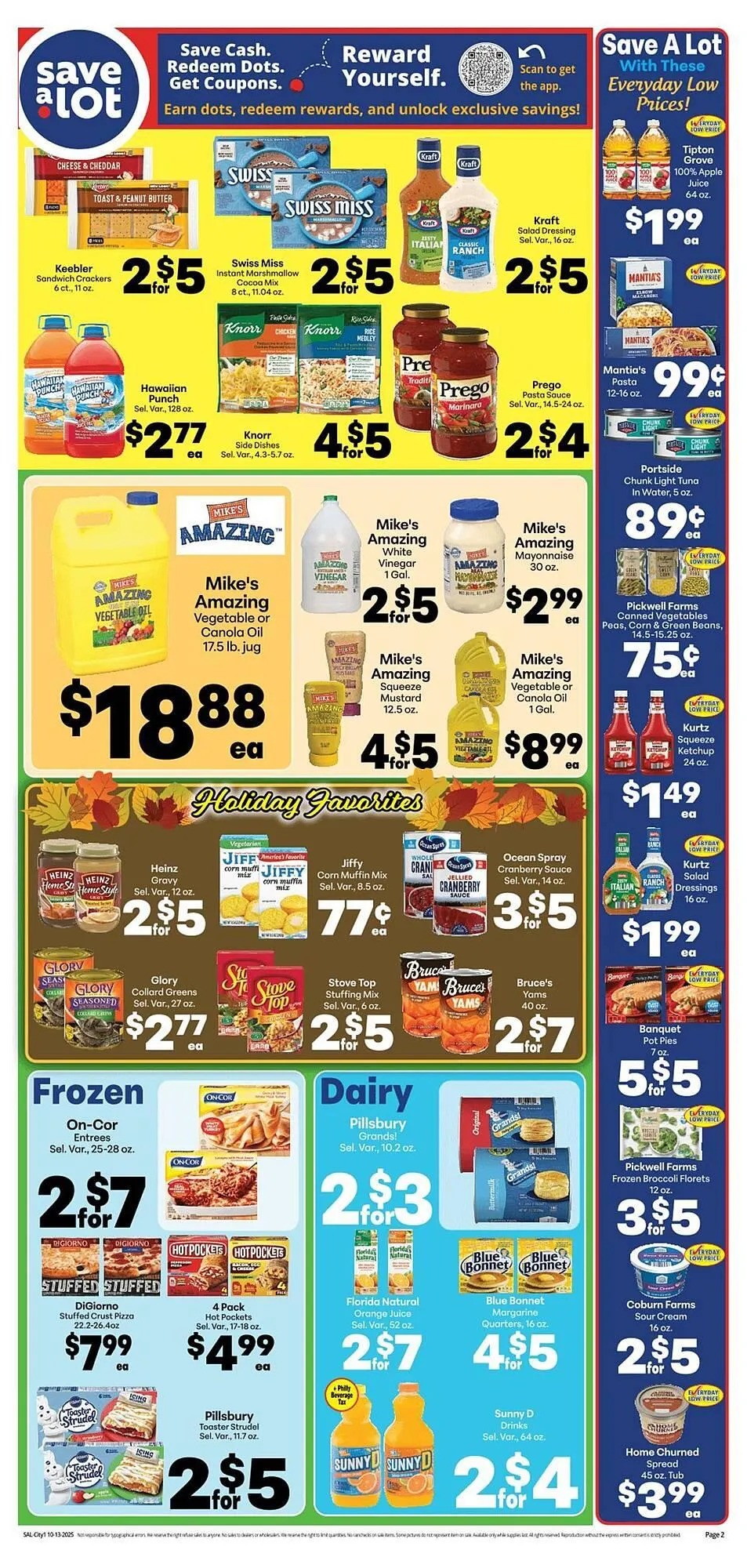 Weekly ad Save a Lot weekly ad from October 31 to November 13 2025 - Page 2