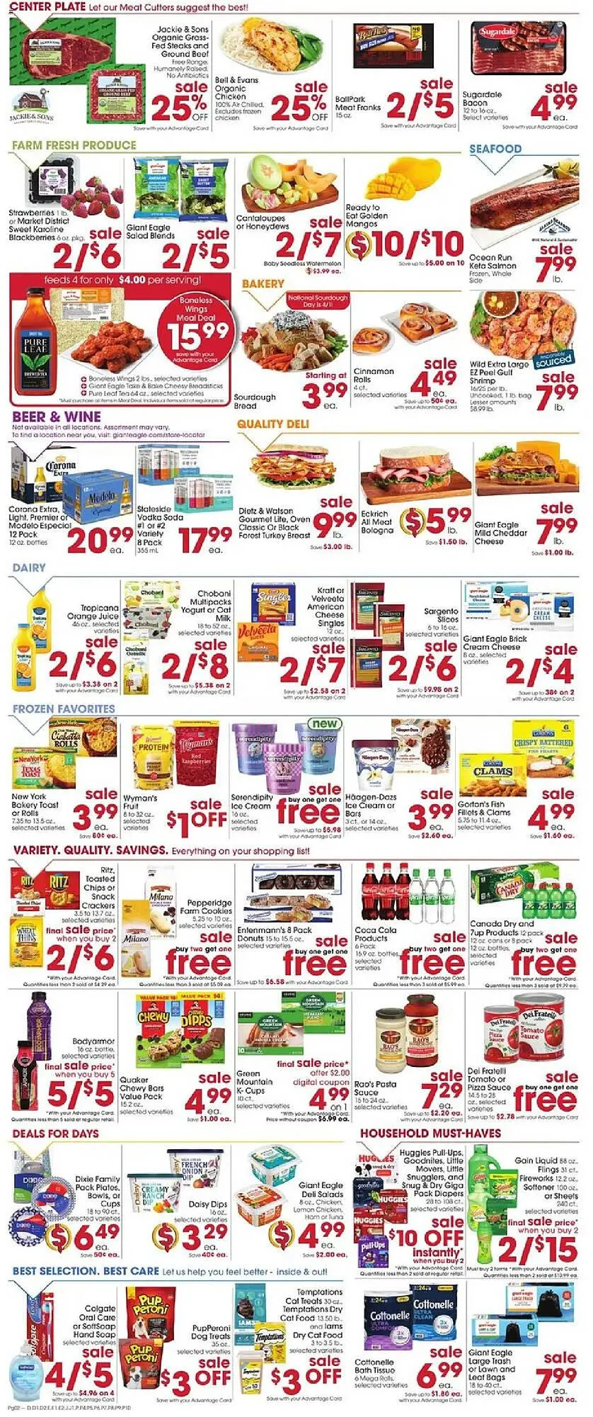 Weekly ad Giant Eagle Weekly Ad from March 27 to April 2 2025 - Page 2