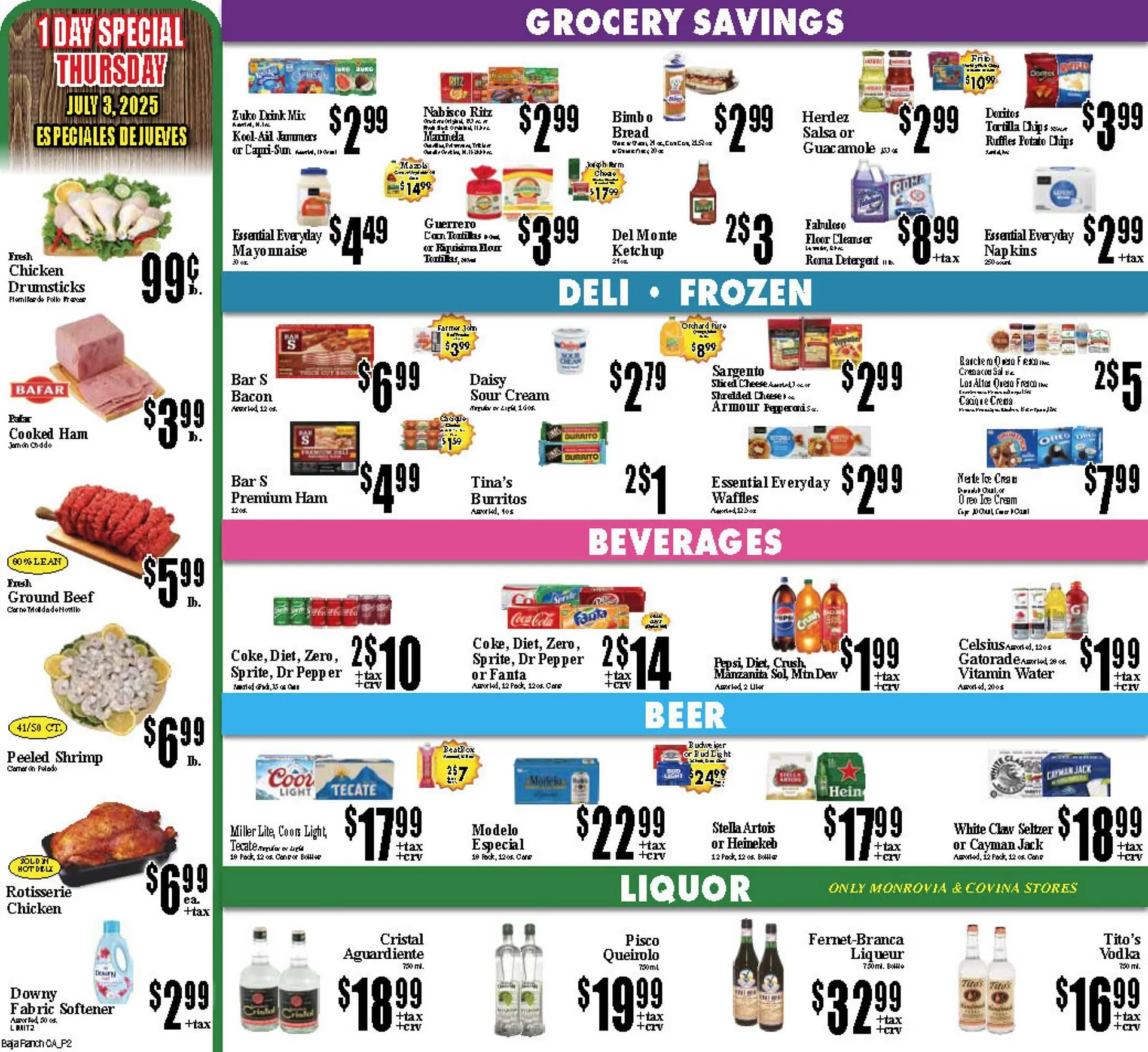 Catálogo de Baja Ranch Weekly Ad 2 de julio al 8 de julio 2025 - Página 2
