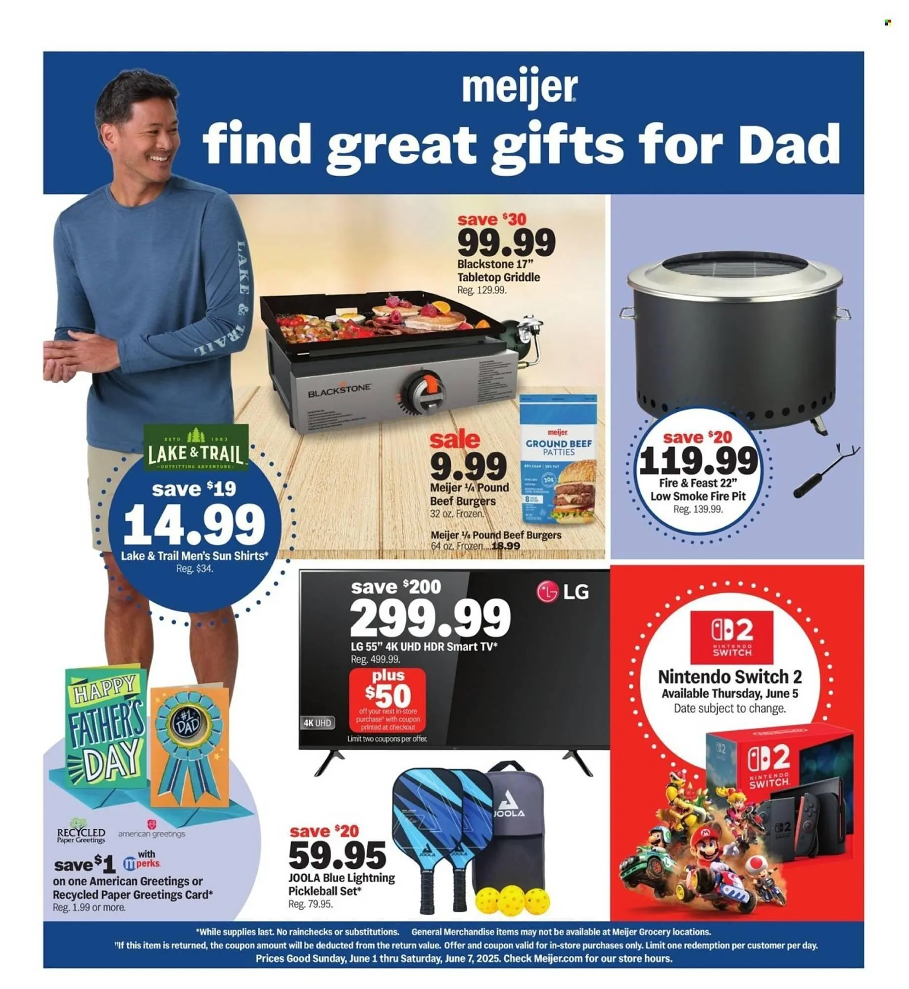 Weekly ad Meijer Weekly Ad from June 1 to June 7 2025 - Page 1