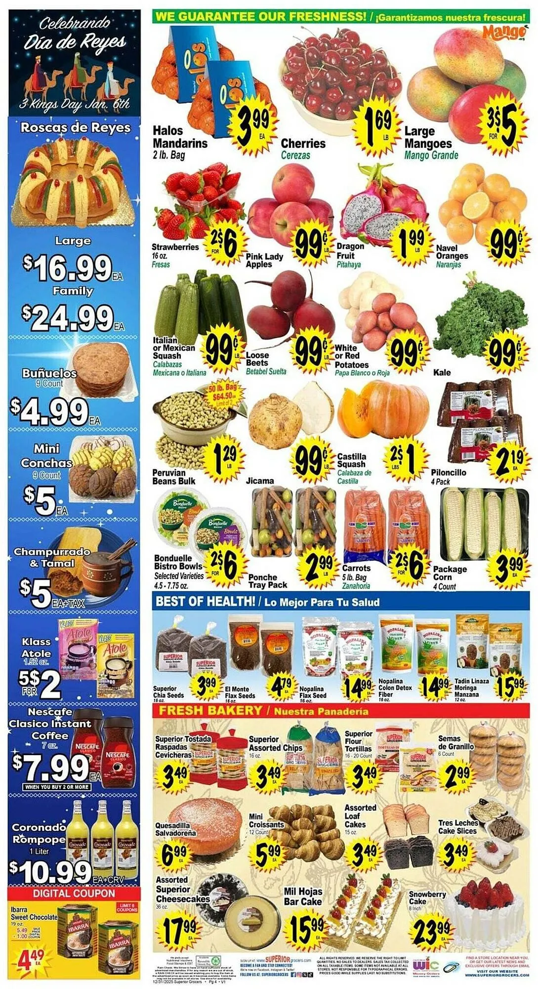 Weekly ad Superior Grocers weekly ad from December 31 to January 6 2026 - Page 4