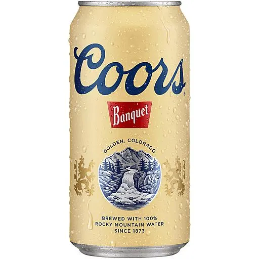 Coors Banquet Lager Beer, 6 Pack, 12 fl. oz. Cans, 5% ABV