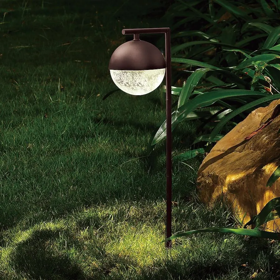 Cascadia Lisle 150 -Lumens 2.9 -Watt Bronze Low voltage Hardwired LED Outdoor Path Light ( 2700-K )