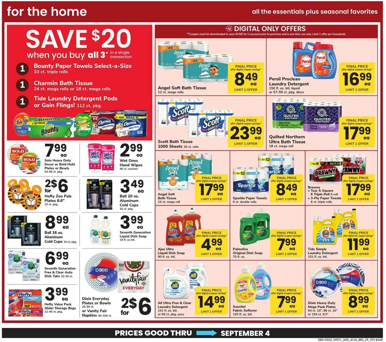 Weekly ad Acme Current weekly ad from August 1 to September 4 2025 - Page 29