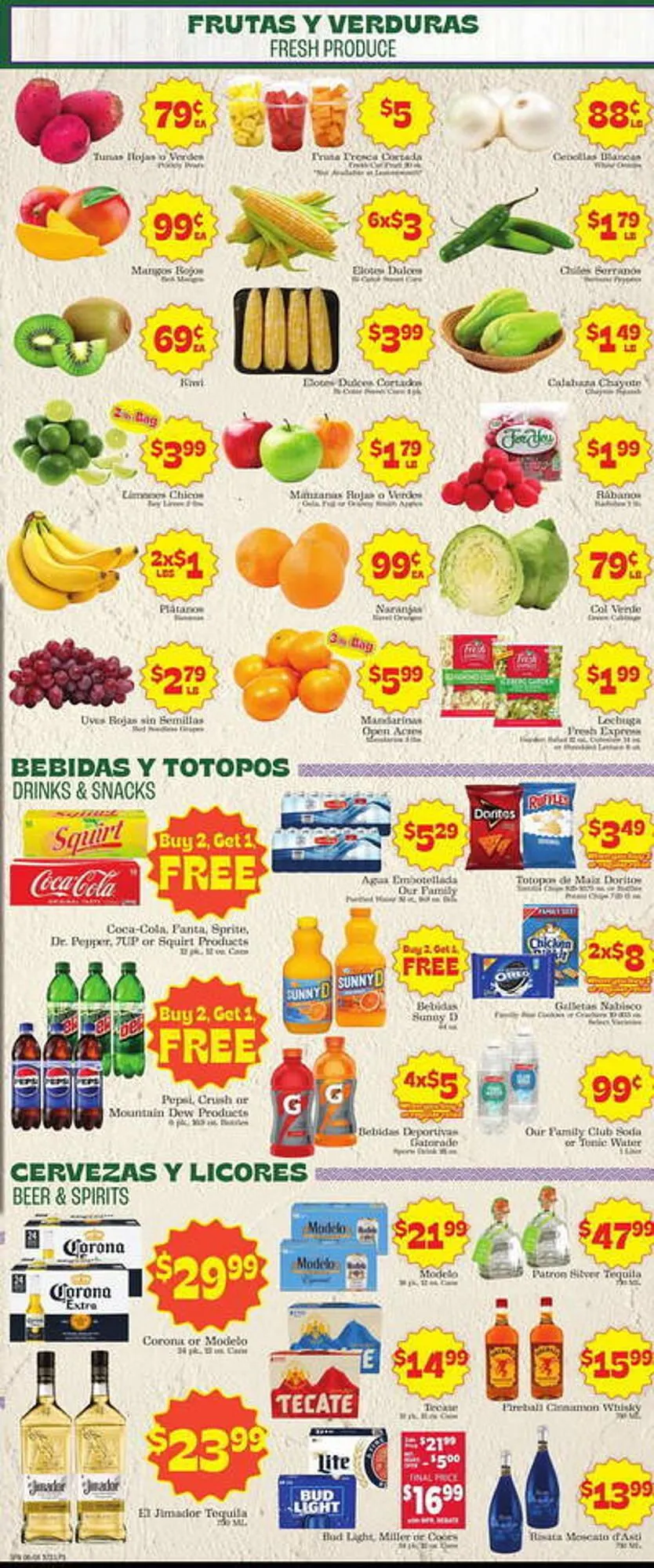 Catálogo de Supermercado Nuestra Familia Weekly Ad 8 de junio al 14 de junio 2025 - Página 3