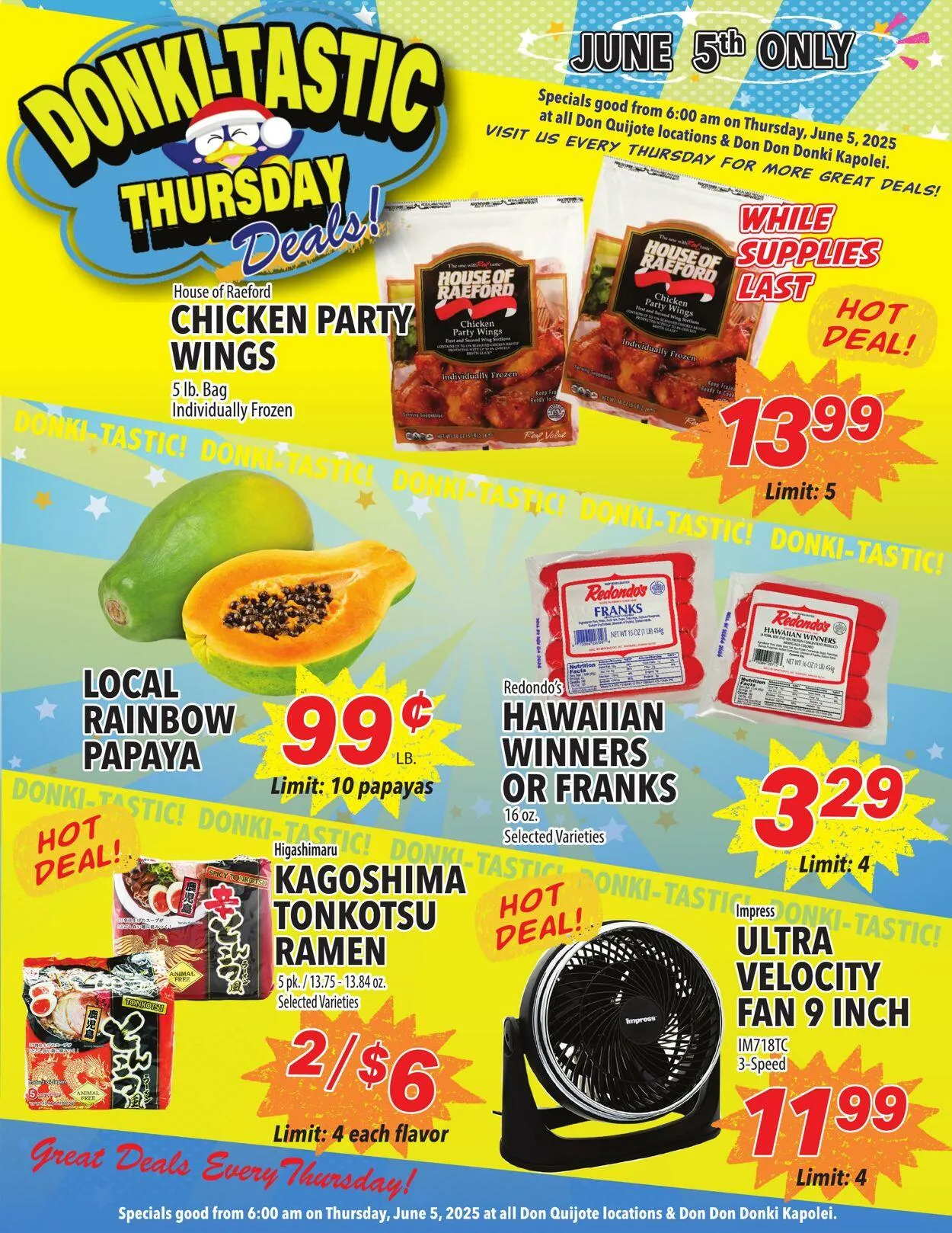 Weekly ad Don Quijote Hawaii from June 5 to June 19 2025 - Page 1