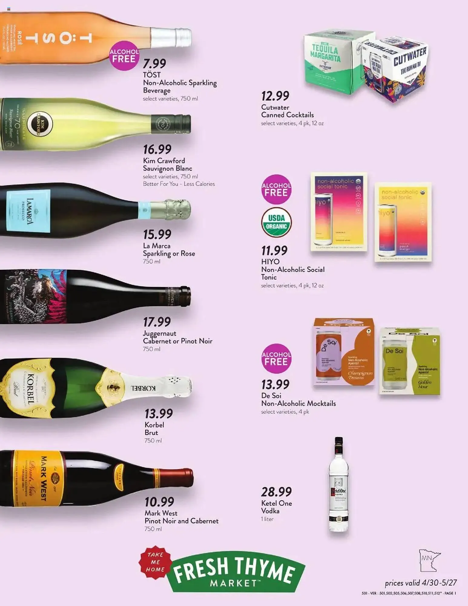 Weekly ad Fresh Thyme Weekly Ad from April 30 to May 27 2025 - Page 1