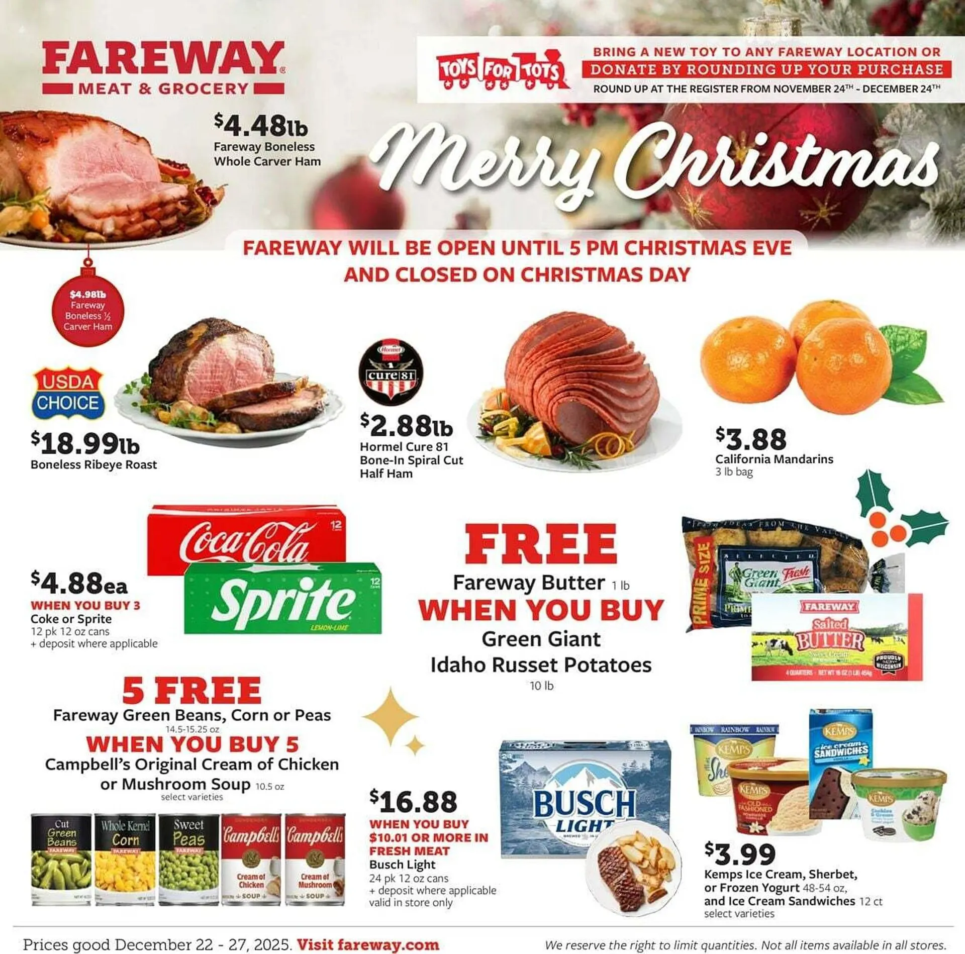 Weekly ad Fareway weekly ad from December 21 to December 27 2025 - Page 1