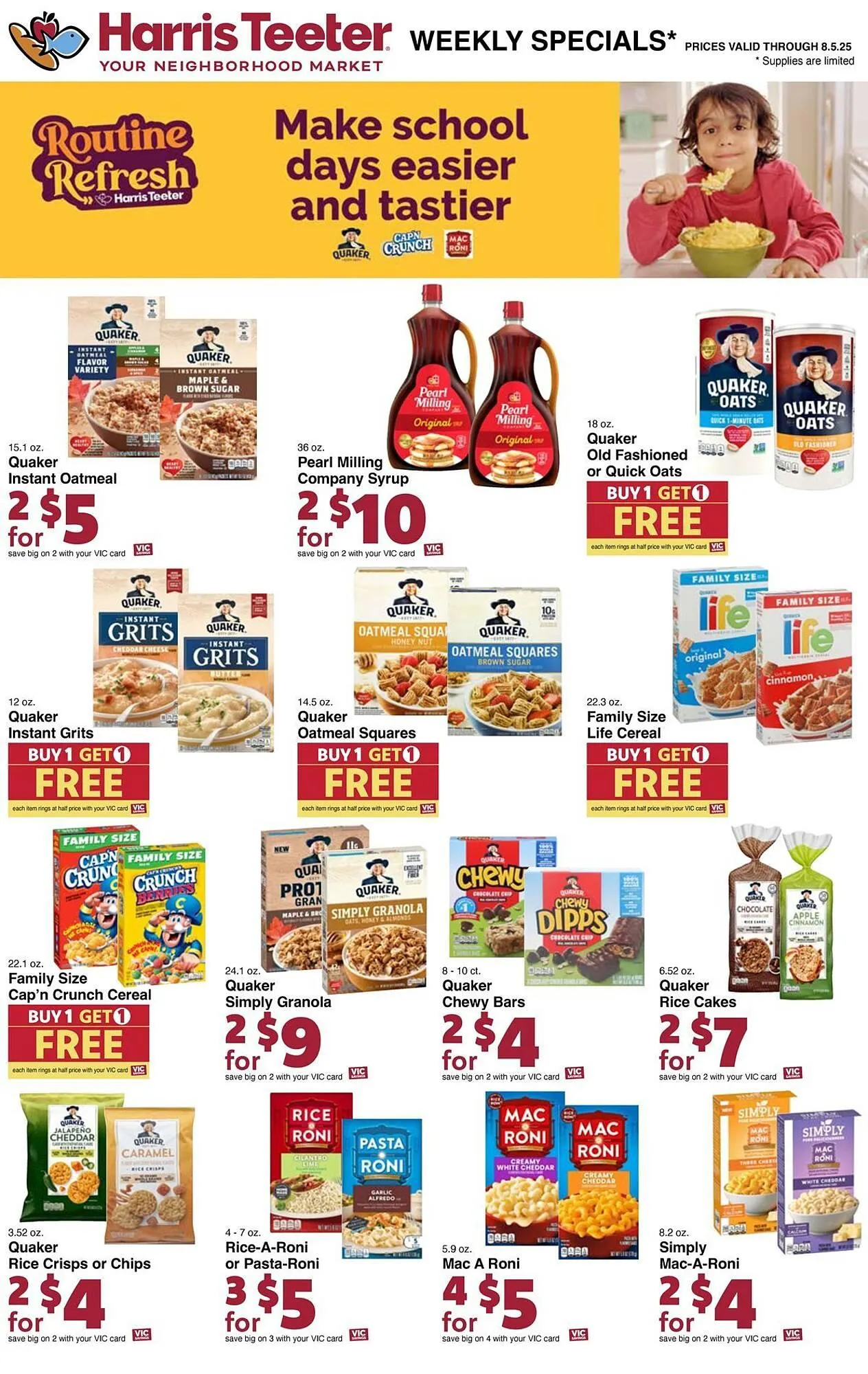 Weekly ad Harris Teeter Weekly Ad from July 30 to August 5 2025 - Page 11
