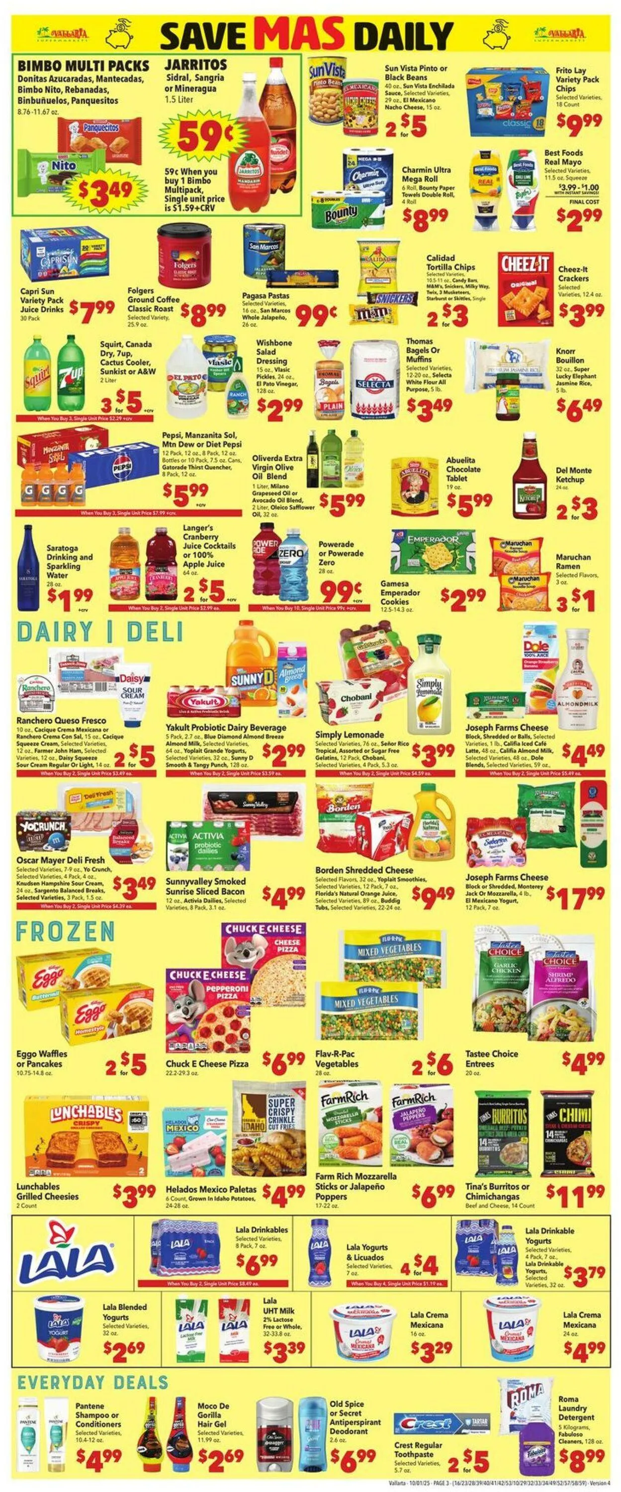 Weekly ad Vallarta from October 1 to October 7 2025 - Page 3
