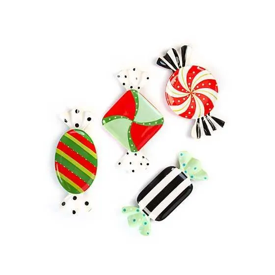 Candy Cottage Plates - Set of 4