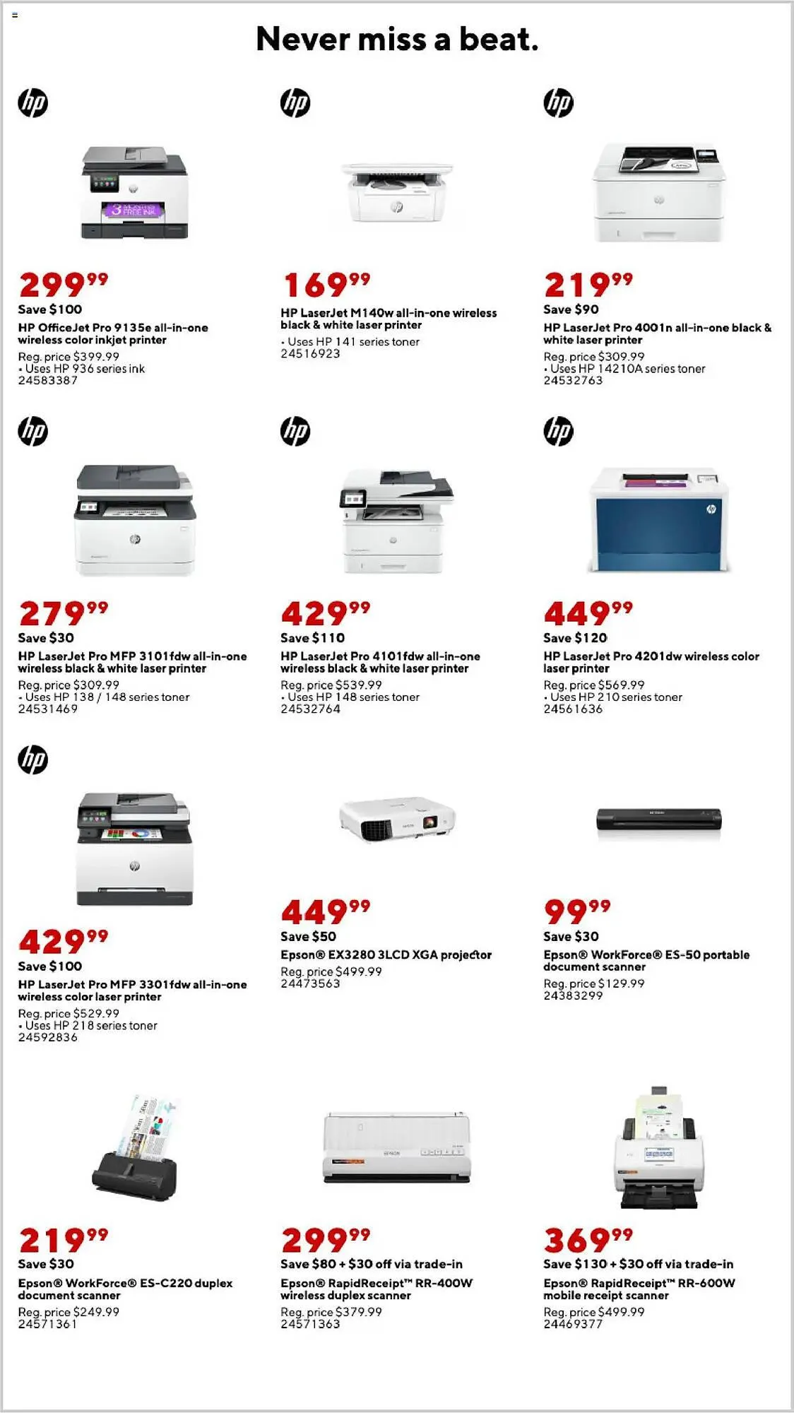 Weekly ad Staples Weekly Ad from April 6 to April 12 2025 - Page 9