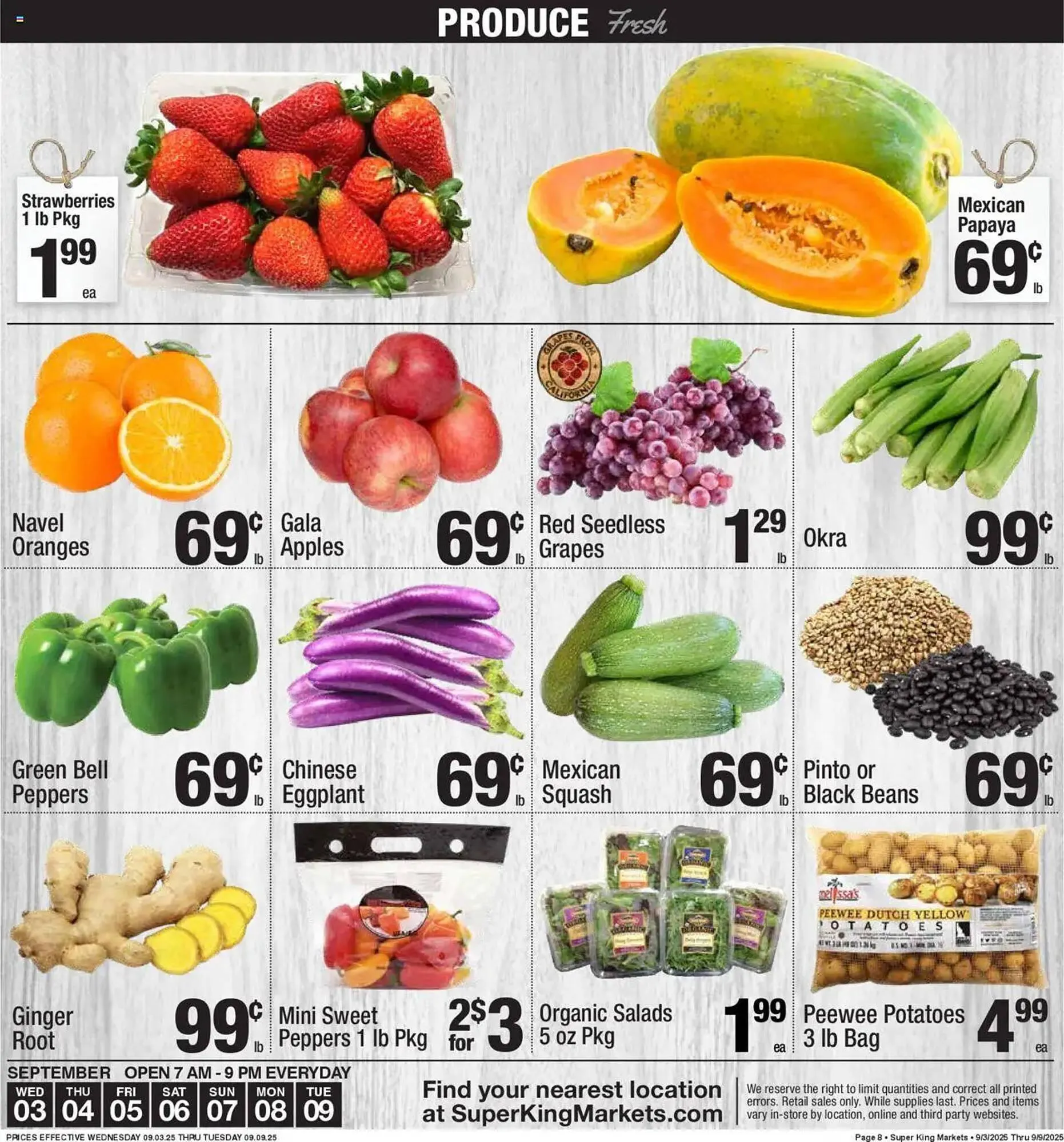 Weekly ad Super King Markets weekly ad from September 3 to September 9 2025 - Page 8