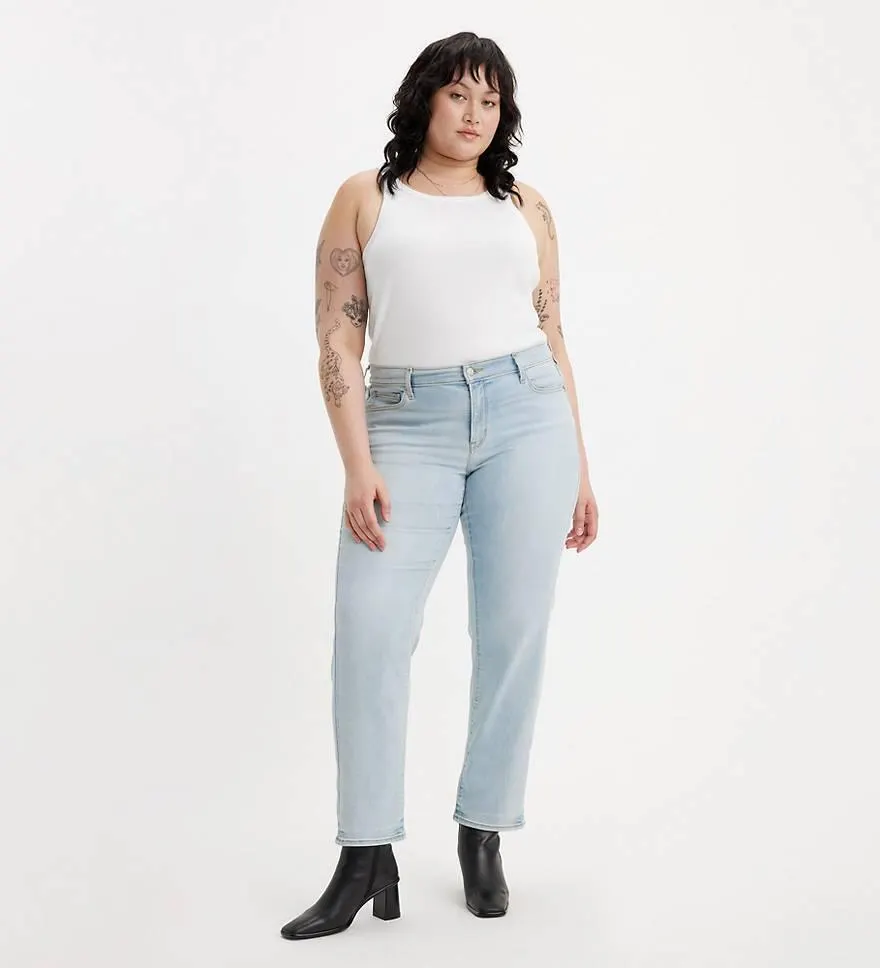 Classic Straight Women's Jeans (plus Size)