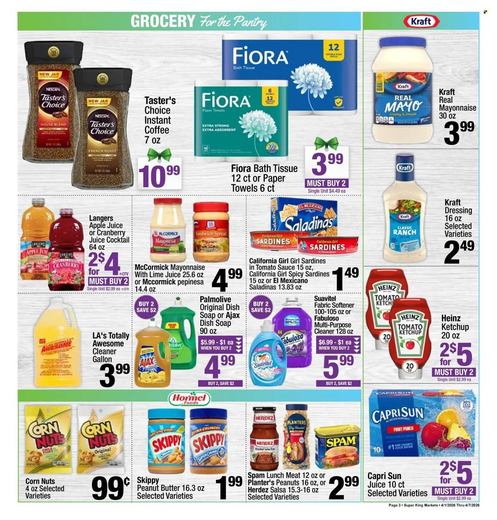 Weekly ad Super King Markets weekly ad from April 1 to April 7 2026 - Page 3